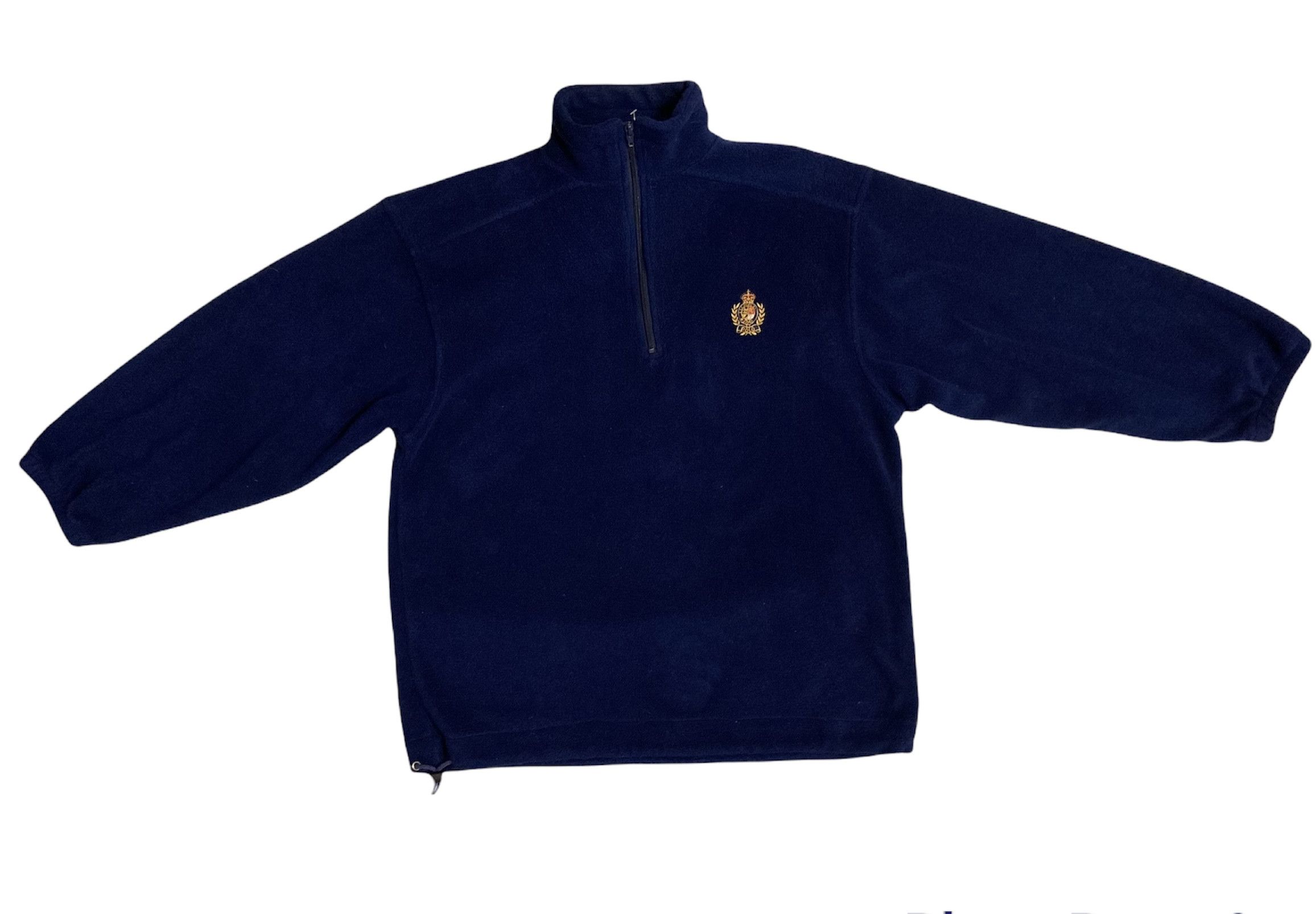 Polo Ralph Lauren Vintage Polo Ralph Lauren Polartec Fleece Short Zip Jacket Size US XL / EU 56 / 4 - 7 Thumbnail