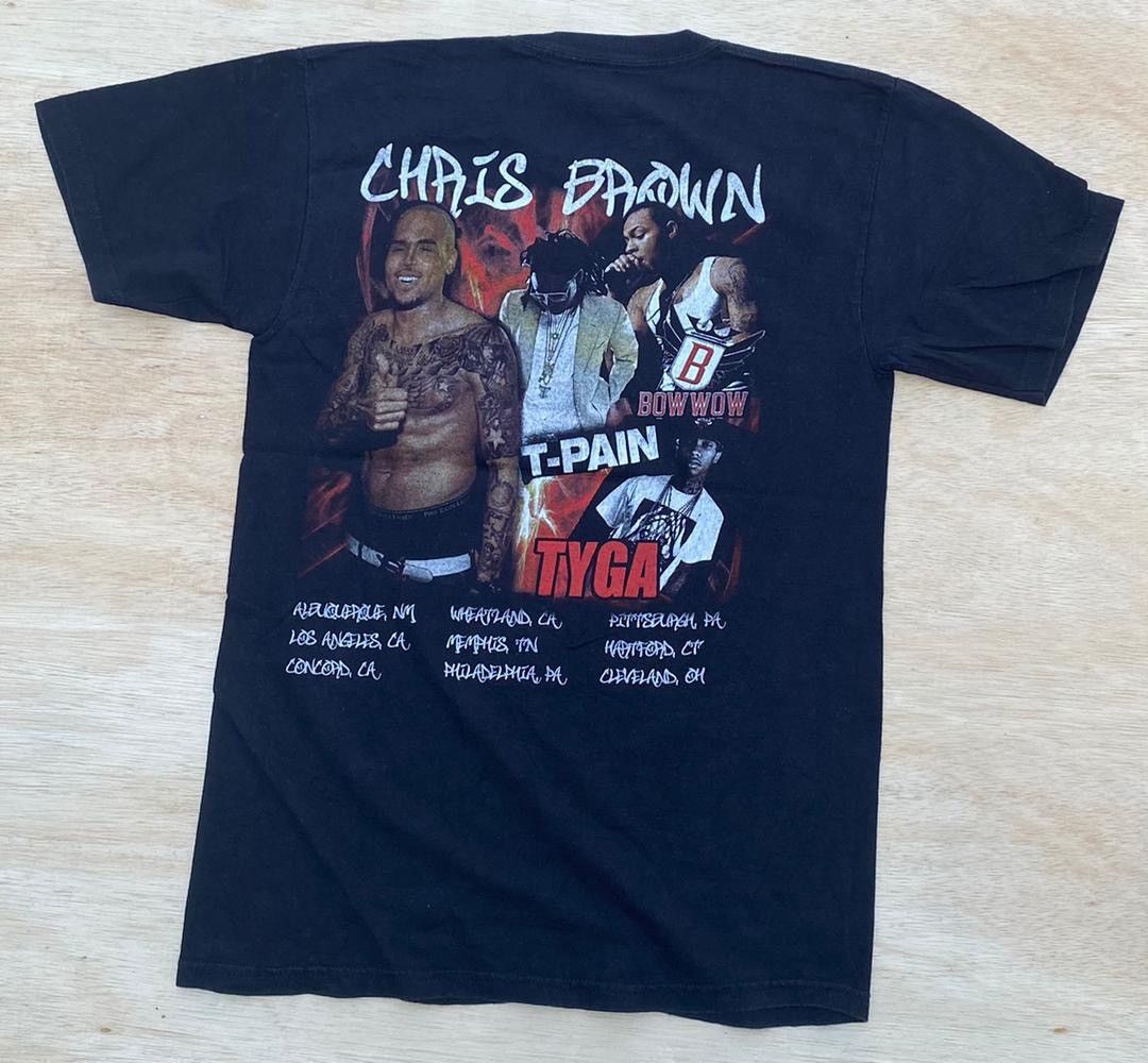 Band Tees × Vintage Chris Brown A37 Size US M / EU 48-50 / 2 - 3 Thumbnail