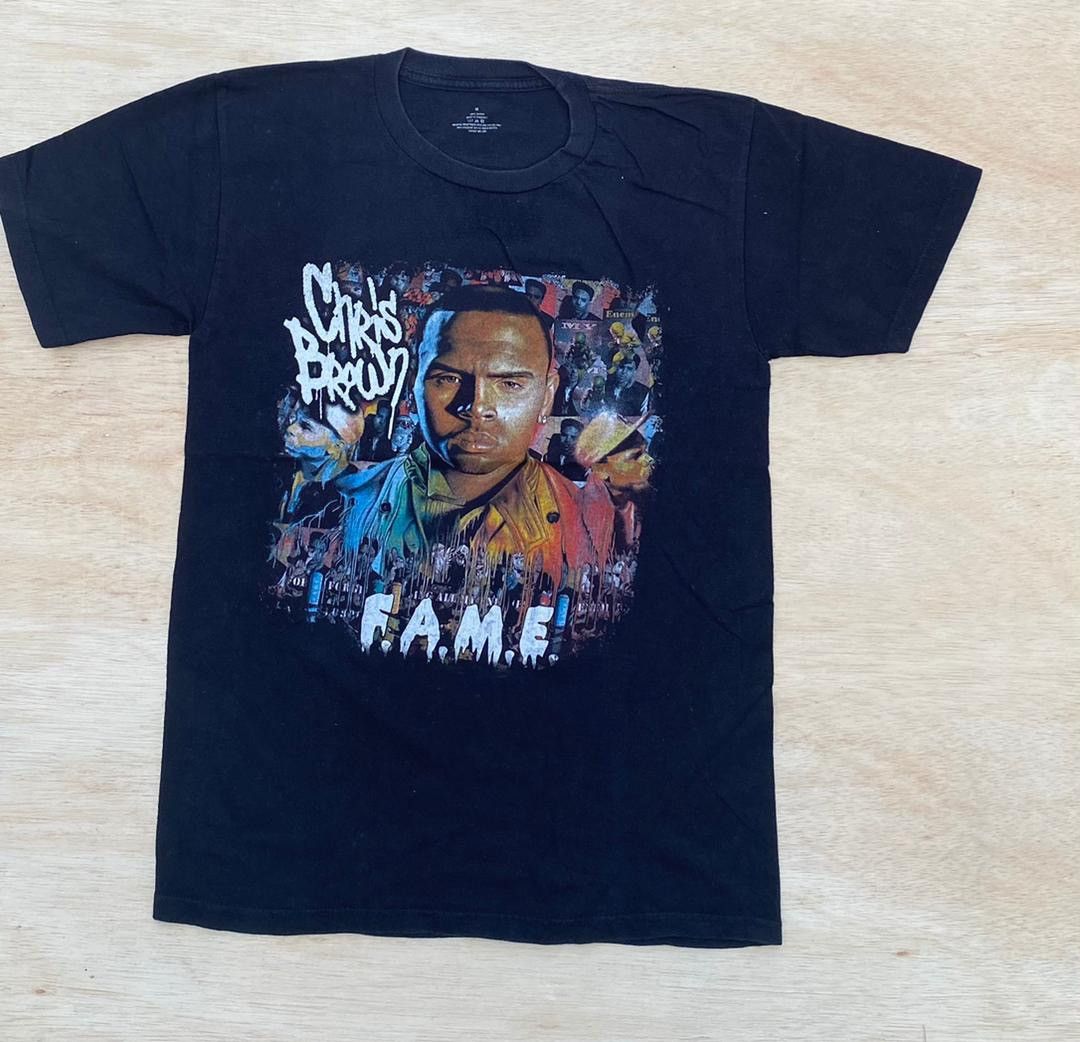 Band Tees × Vintage Chris Brown A37 Size US M / EU 48-50 / 2 - 1 Thumbnail