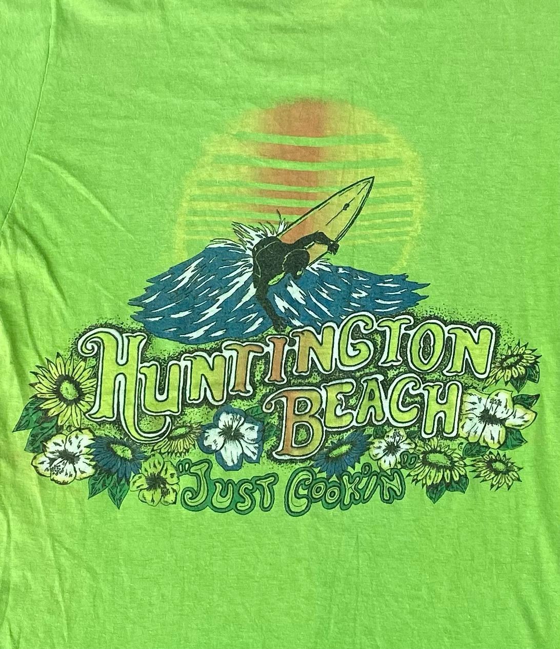 Vintage vintage tee D 35 huntington beach Size US M / EU 48-50 / 2 - 2 Thumbnail