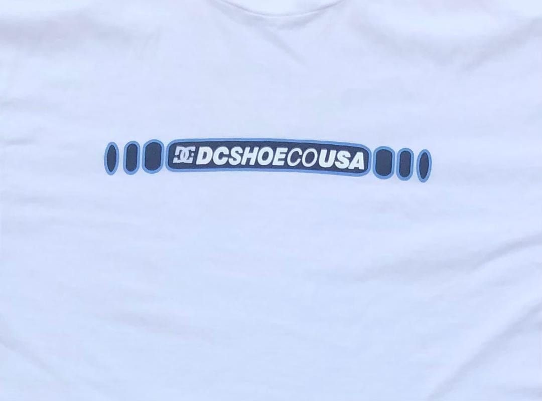 Vintage vintage tee DC shoes USA SKATEBOARD B5 Size US M / EU 48-50 / 2 - 2 Thumbnail
