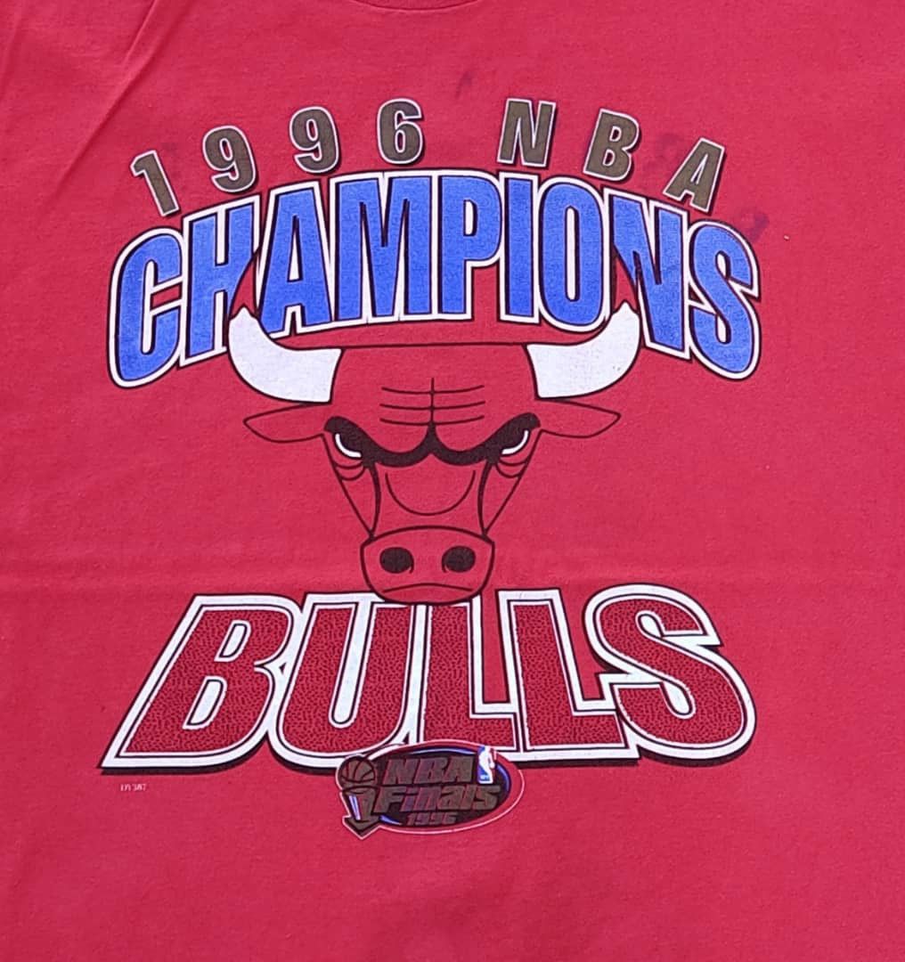 NBA × Vintage vintage tee chicago bull A38 Size US XL / EU 56 / 4 - 2 Thumbnail