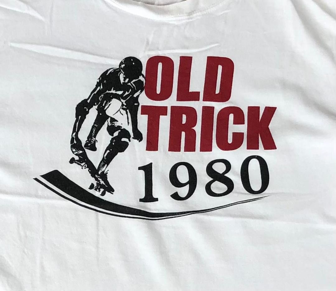 Vintage vintage tee Old Trick Skateboard B13 Size US M / EU 48-50 / 2 - 2 Thumbnail