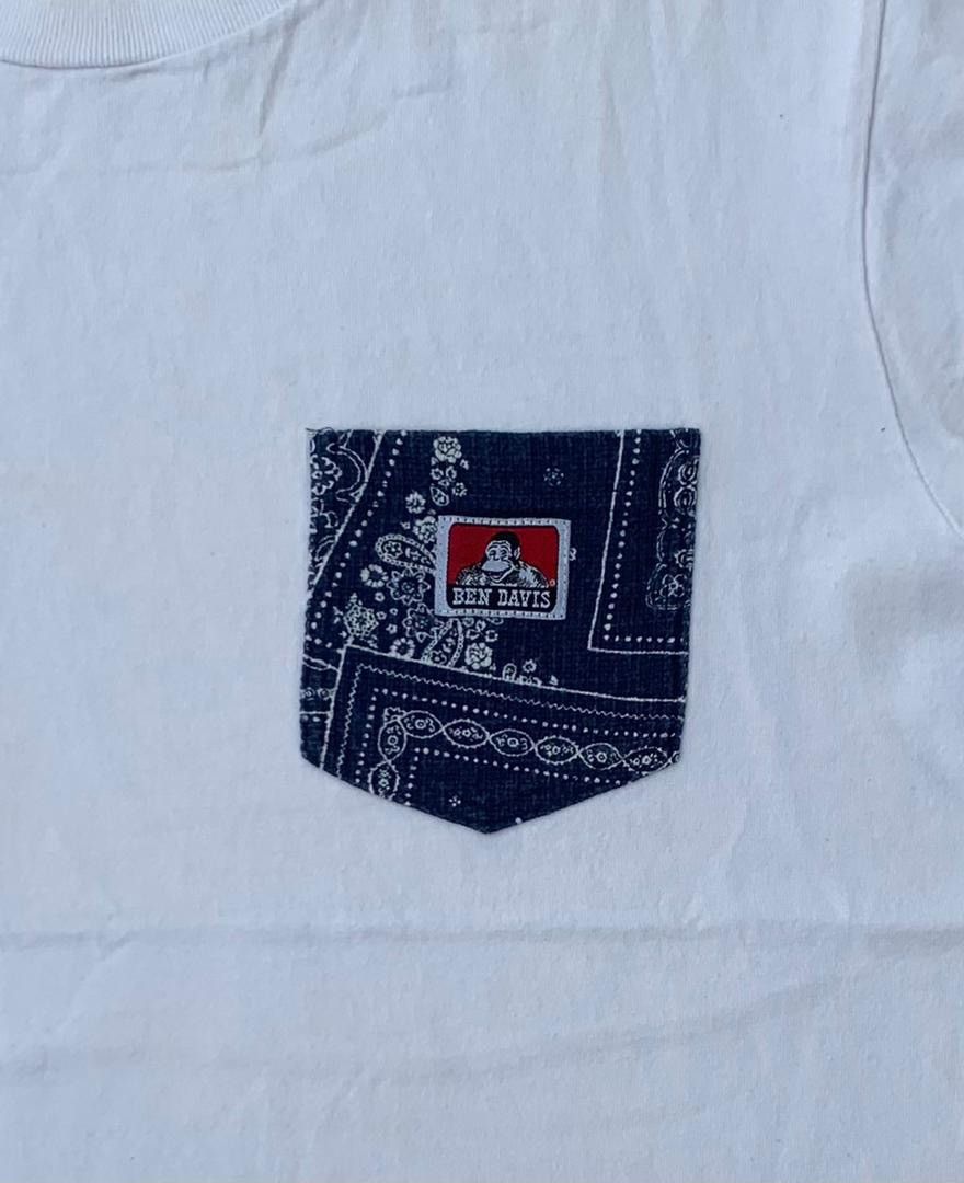 Ben Davis × Vintage Vintage Tee D - 22 ben davis pocket tee Size US L / EU 52-54 / 3 - 3 Thumbnail