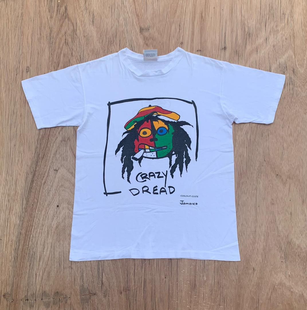 Vintage vintage tee Rasta Reggae A35 Size US L / EU 52-54 / 3 - 1 Thumbnail