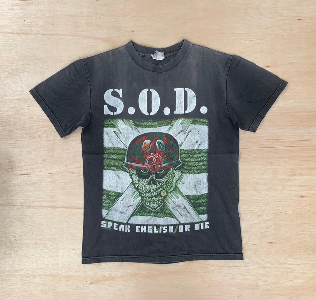 Band Tees × Vintage vintage tee band B14 SOD Size US M / EU 48-50 / 2 - 1 Thumbnail