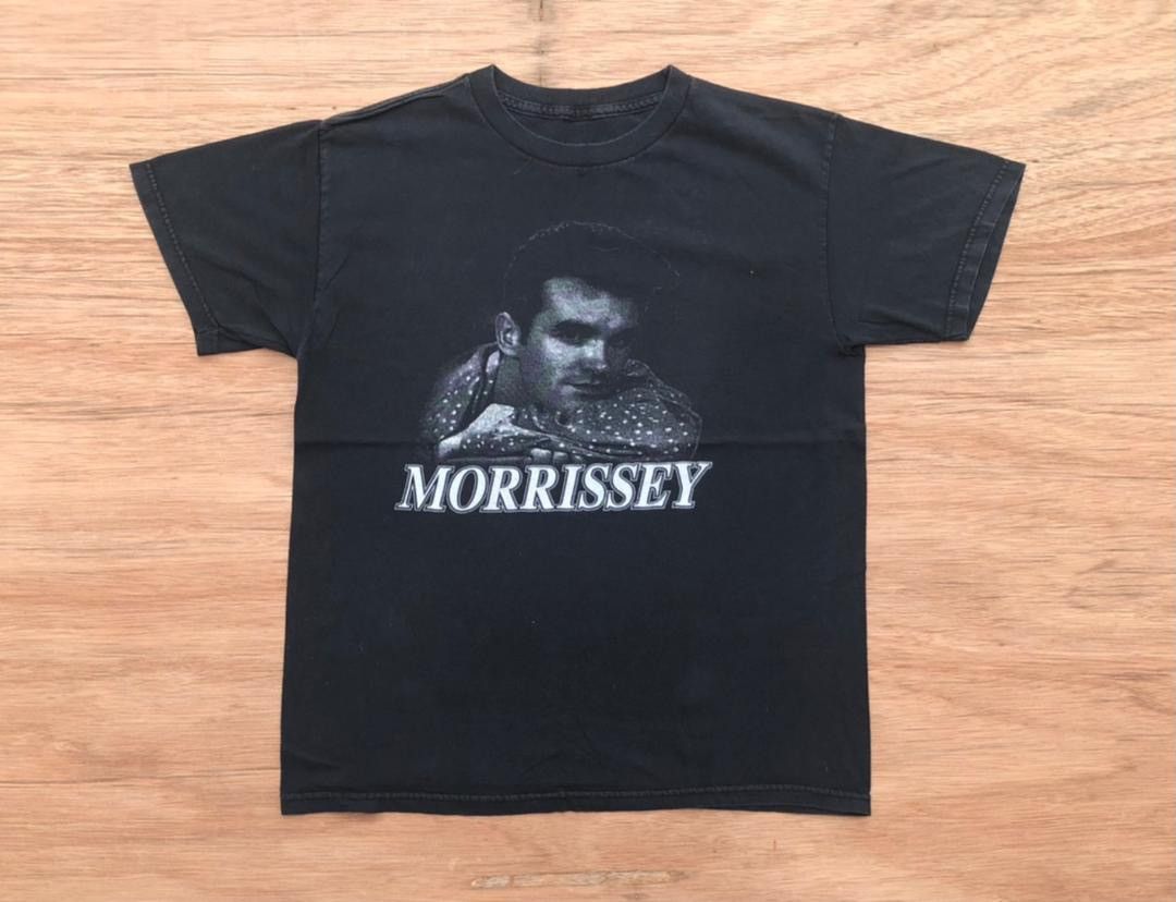 Band Tees × Vintage vintage tee Morissey B1 Size US L / EU 52-54 / 3 - 1 Thumbnail