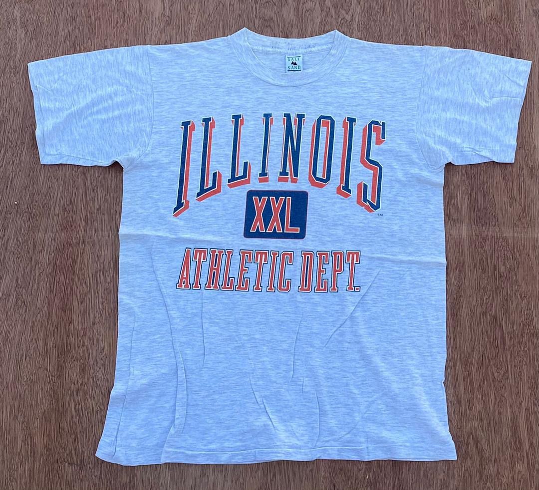 Vintage vintage tee illinois A 16 Size US L / EU 52-54 / 3 - 1 Thumbnail