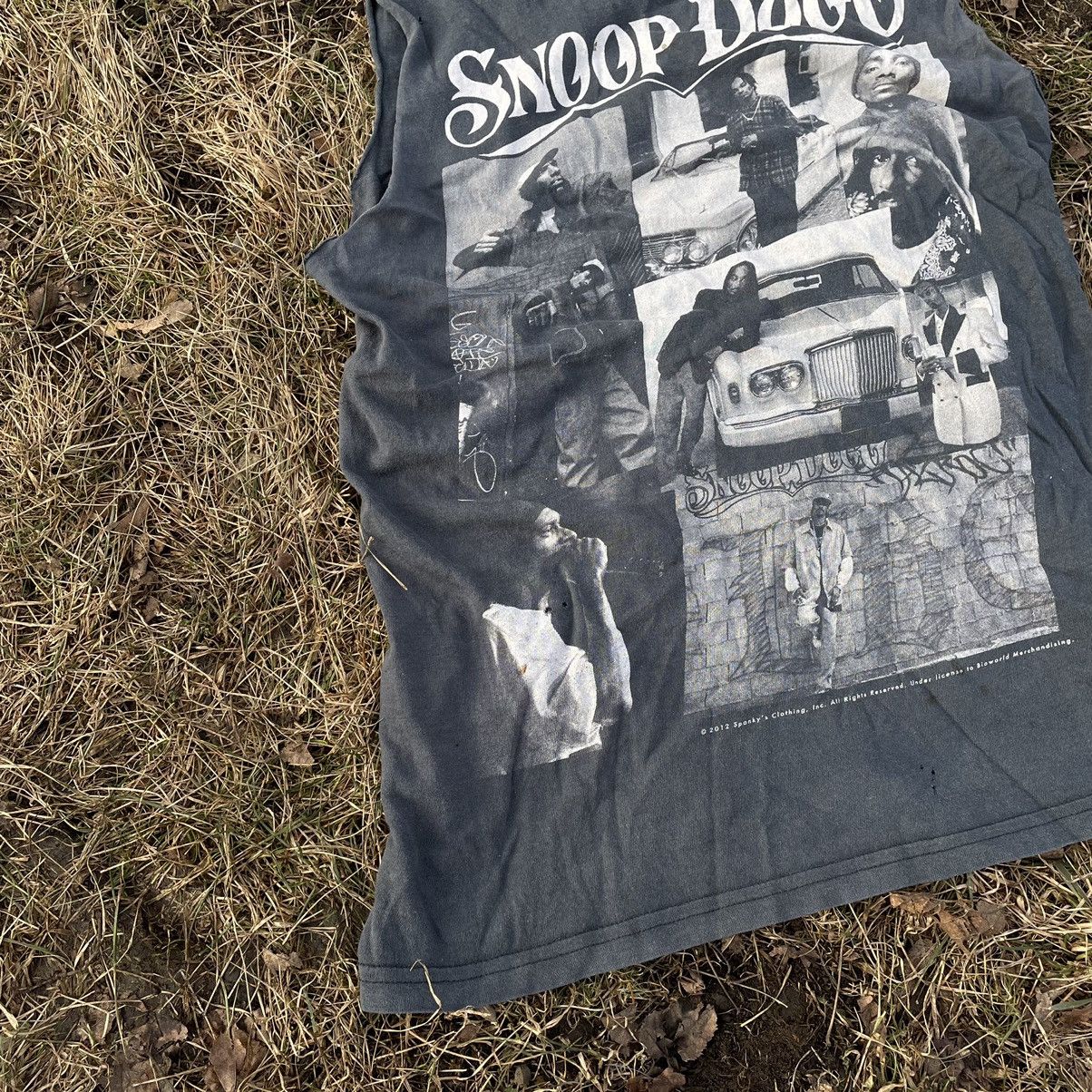 Vintage Vintage 90s Snoop Dogg Sun Faded Graphic Tee Streetwear M Size US M / EU 48-50 / 2 - 2 Thumbnail