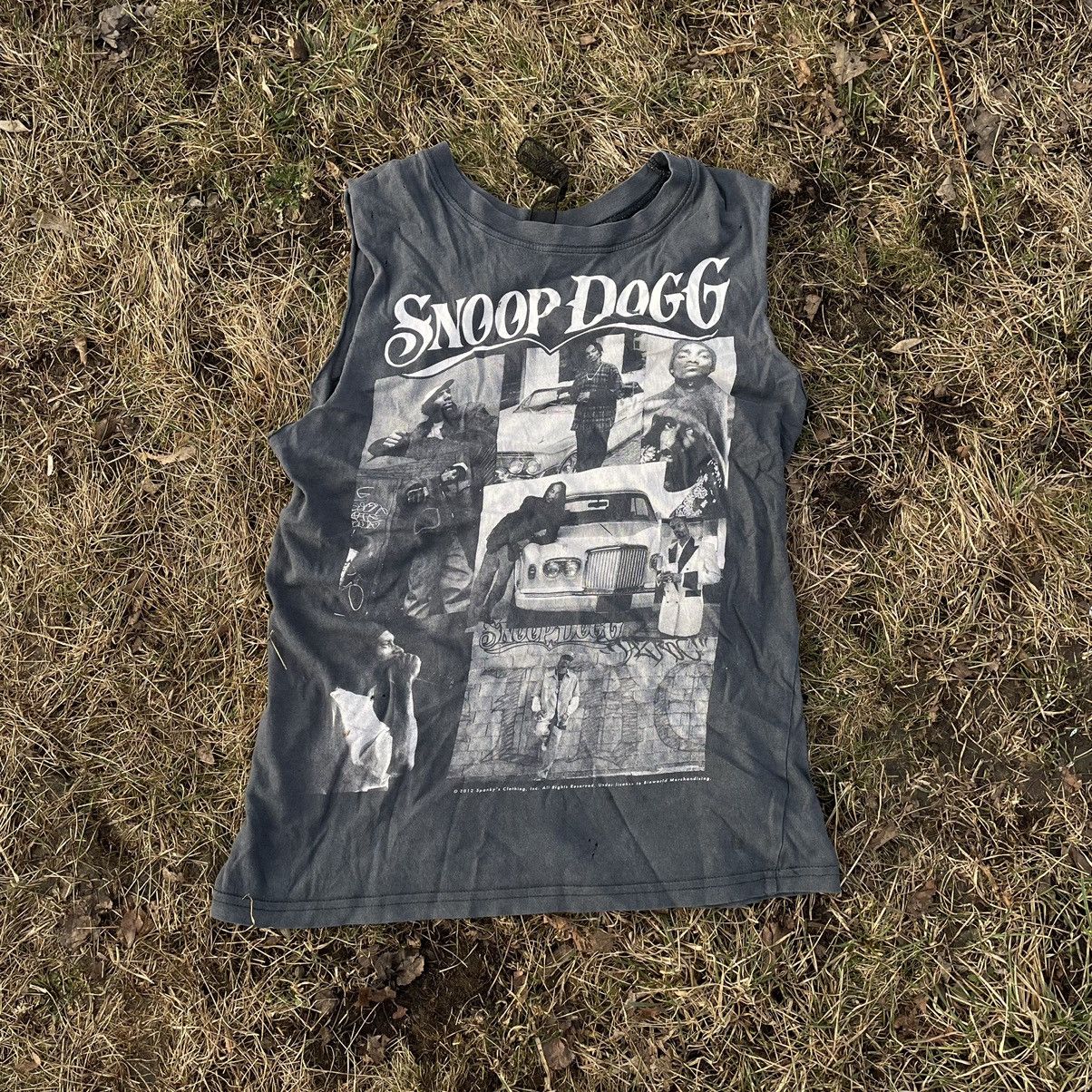 Vintage Y2K Tee Snoop Dogg Weed Art Band Rock M
