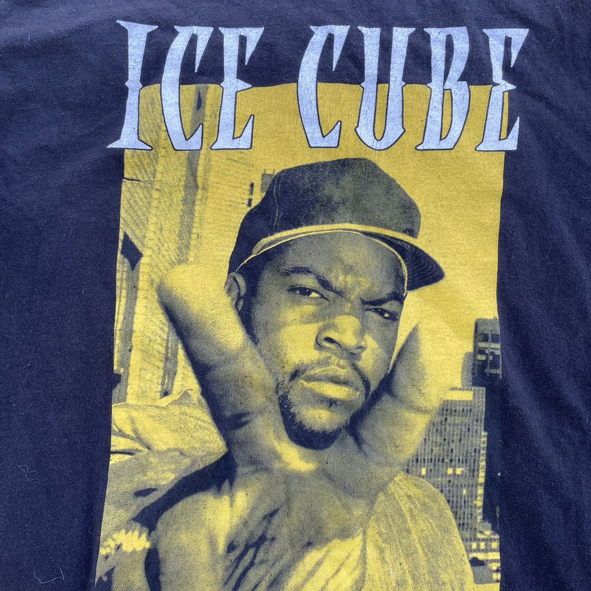 Vintage Vintage Y2K Ice Cube Graphic Tee Sun Faded Streetwear Slim M Size US M / EU 48-50 / 2 - 4 Thumbnail