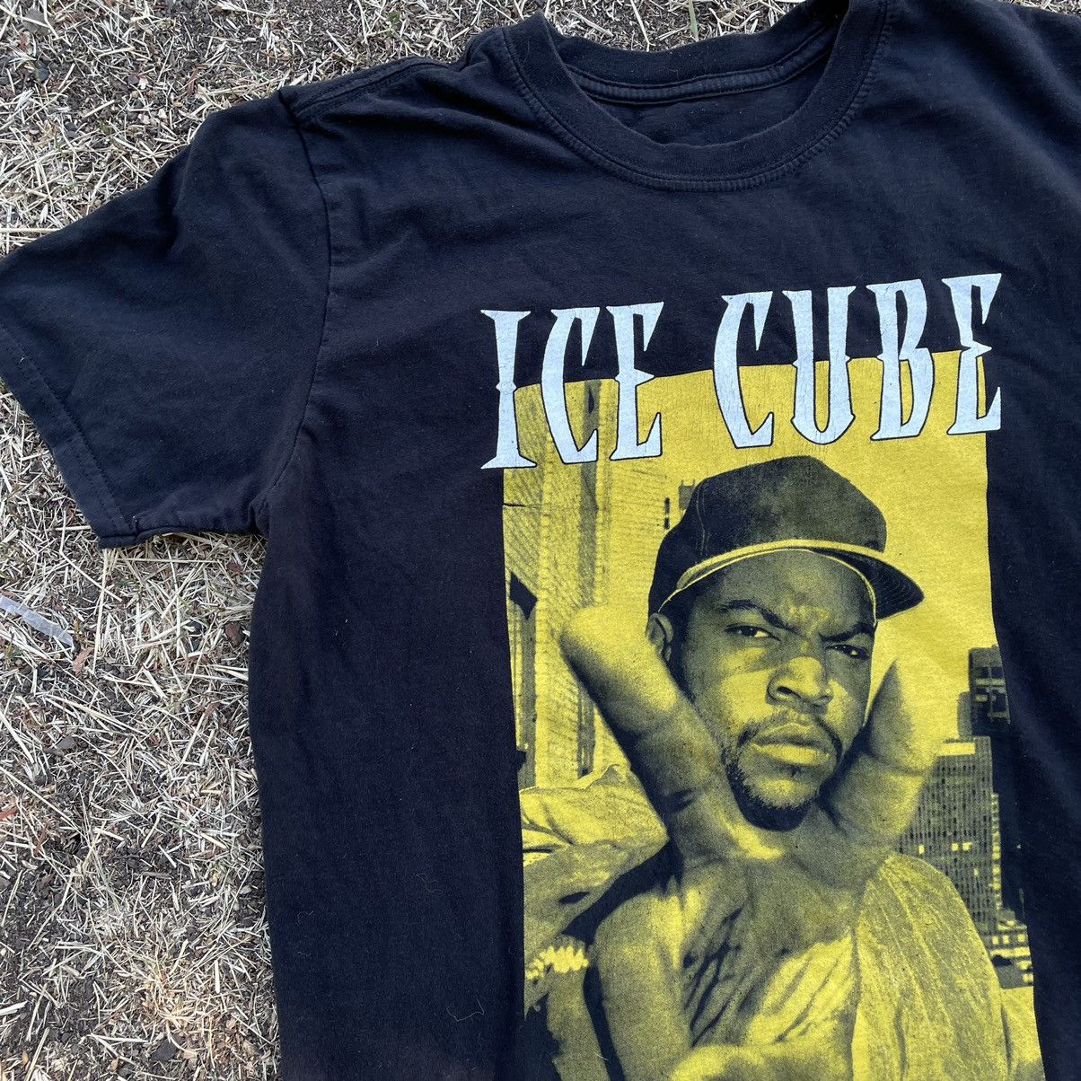 Vintage Vintage Y2K Ice Cube Graphic Tee Sun Faded Streetwear Slim M Size US M / EU 48-50 / 2 - 3 Thumbnail