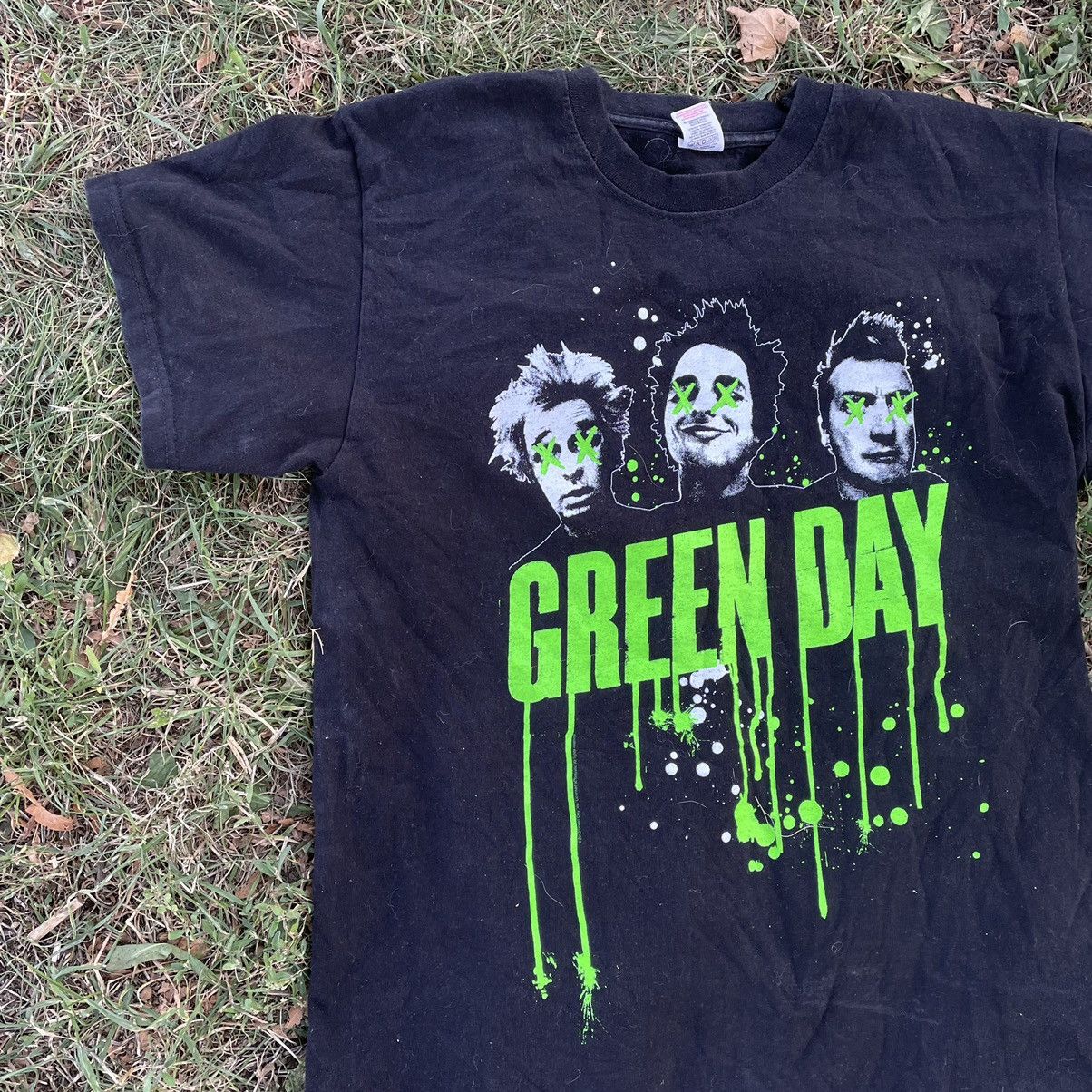 Vintage Vintage Y2K Green Day Graphic Tee Band Horror Punk Slim M Size US M / EU 48-50 / 2 - 2 Thumbnail