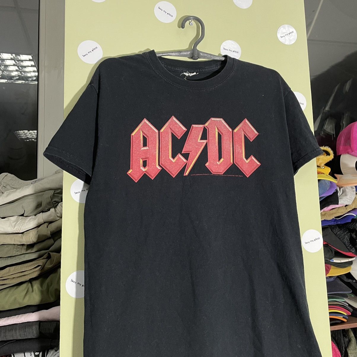 Vintage Vintage AC DC Band Tee Graphic Print Streetwear Metal Slim M Size US M / EU 48-50 / 2 - 4 Thumbnail