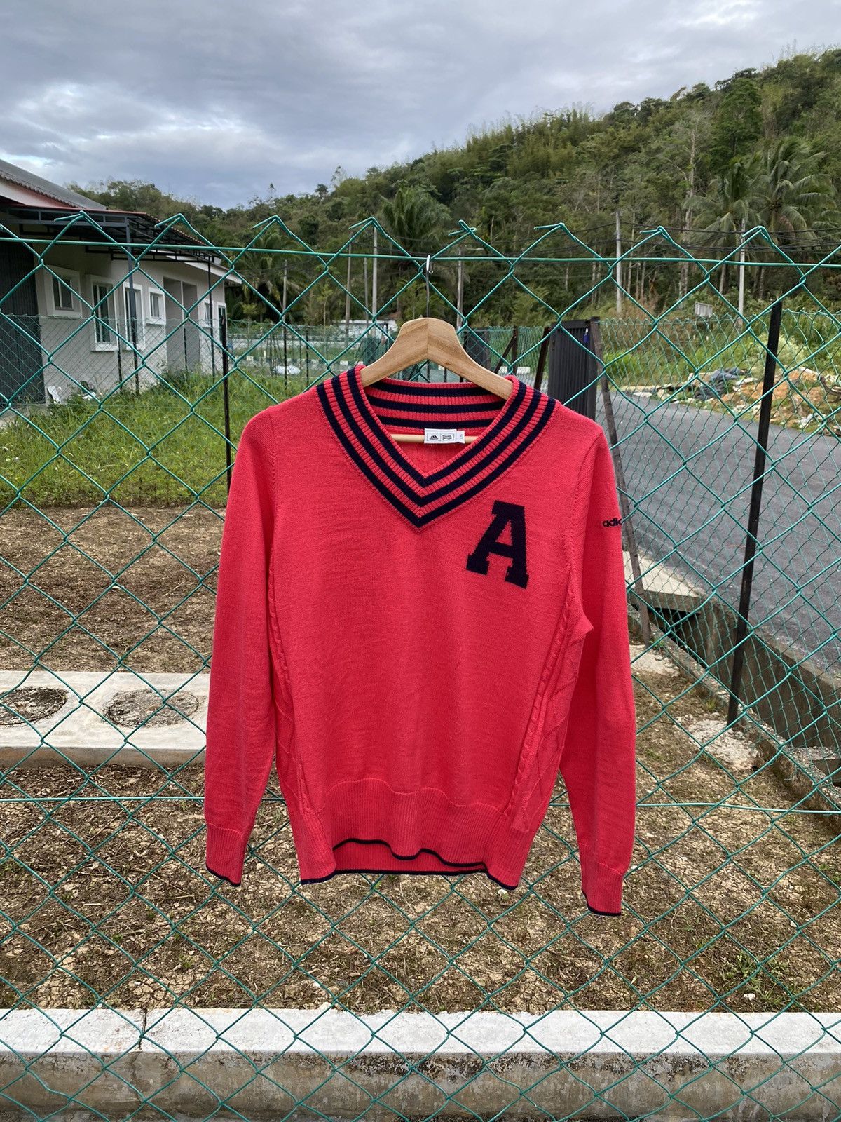 Adidas × Homespun Knitwear ⚡️Steals⚡️ Adidas Pink Knitwear Size L / US 10 / IT 46 - 2 Thumbnail