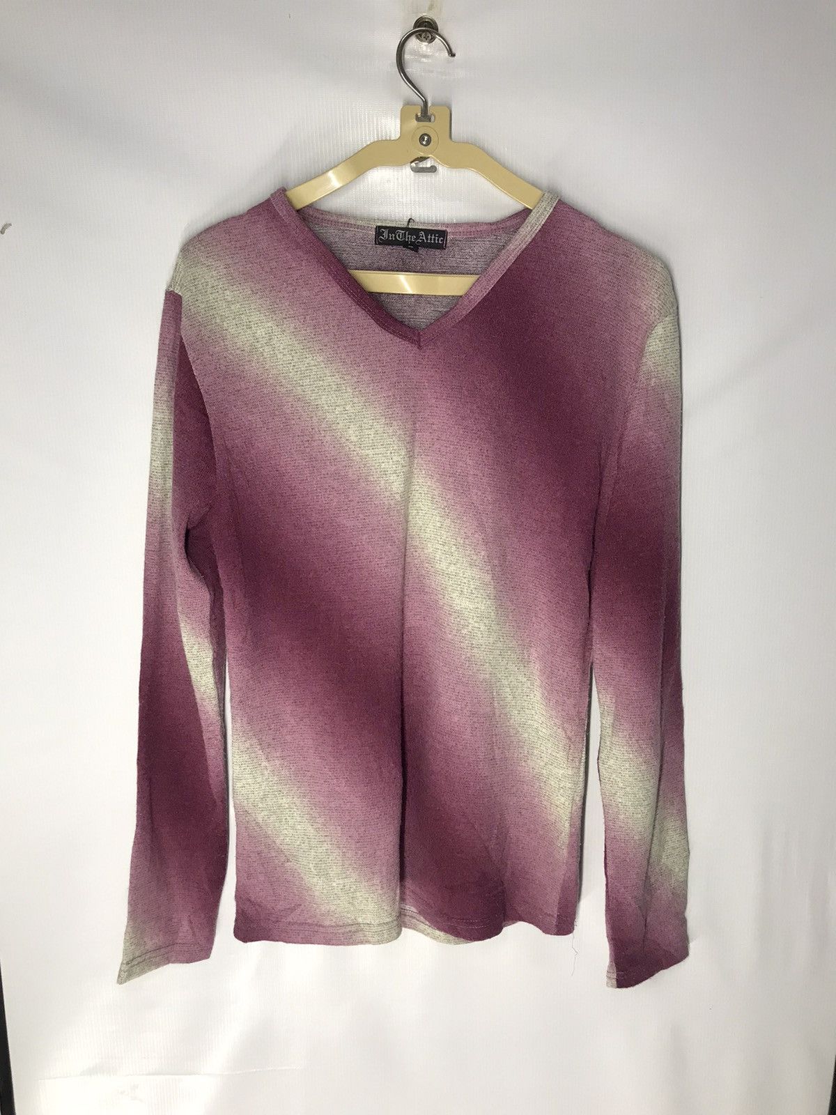 In The Attic In the attic knit long sleeve vneck shirt Size US M / EU 48-50 / 2 - 6 Thumbnail