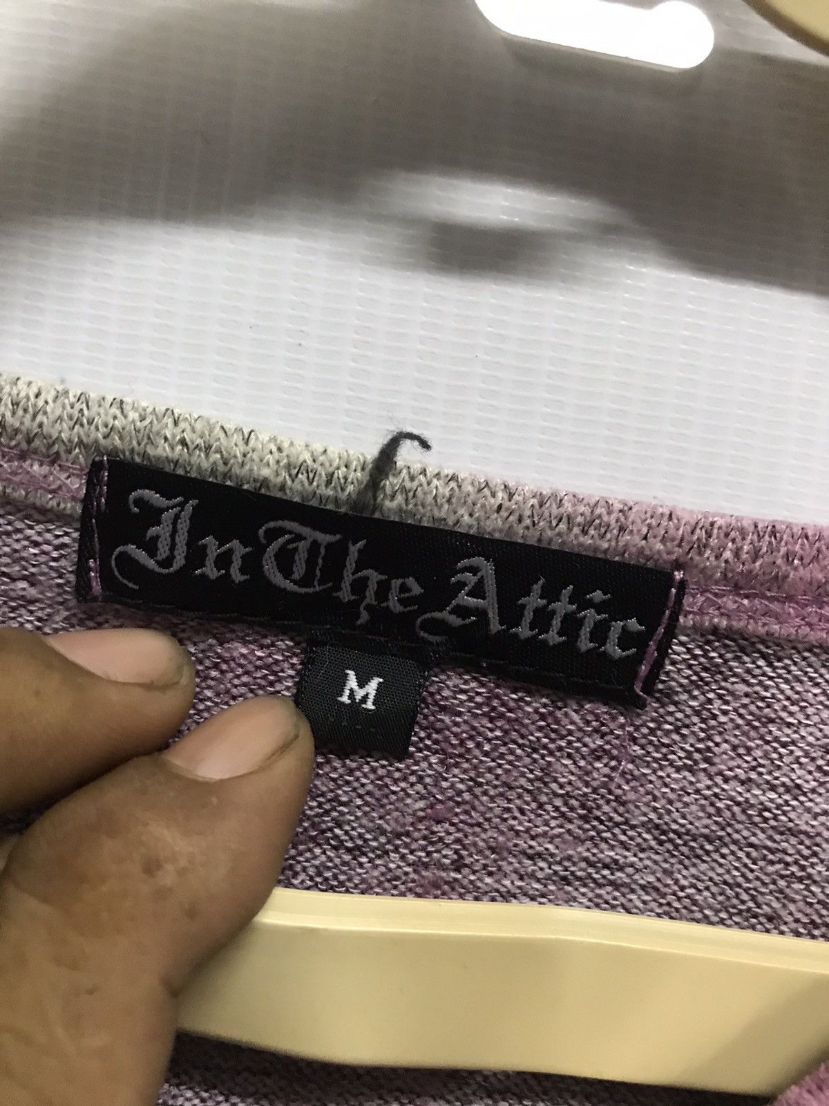 In The Attic In the attic knit long sleeve vneck shirt Size US M / EU 48-50 / 2 - 4 Thumbnail