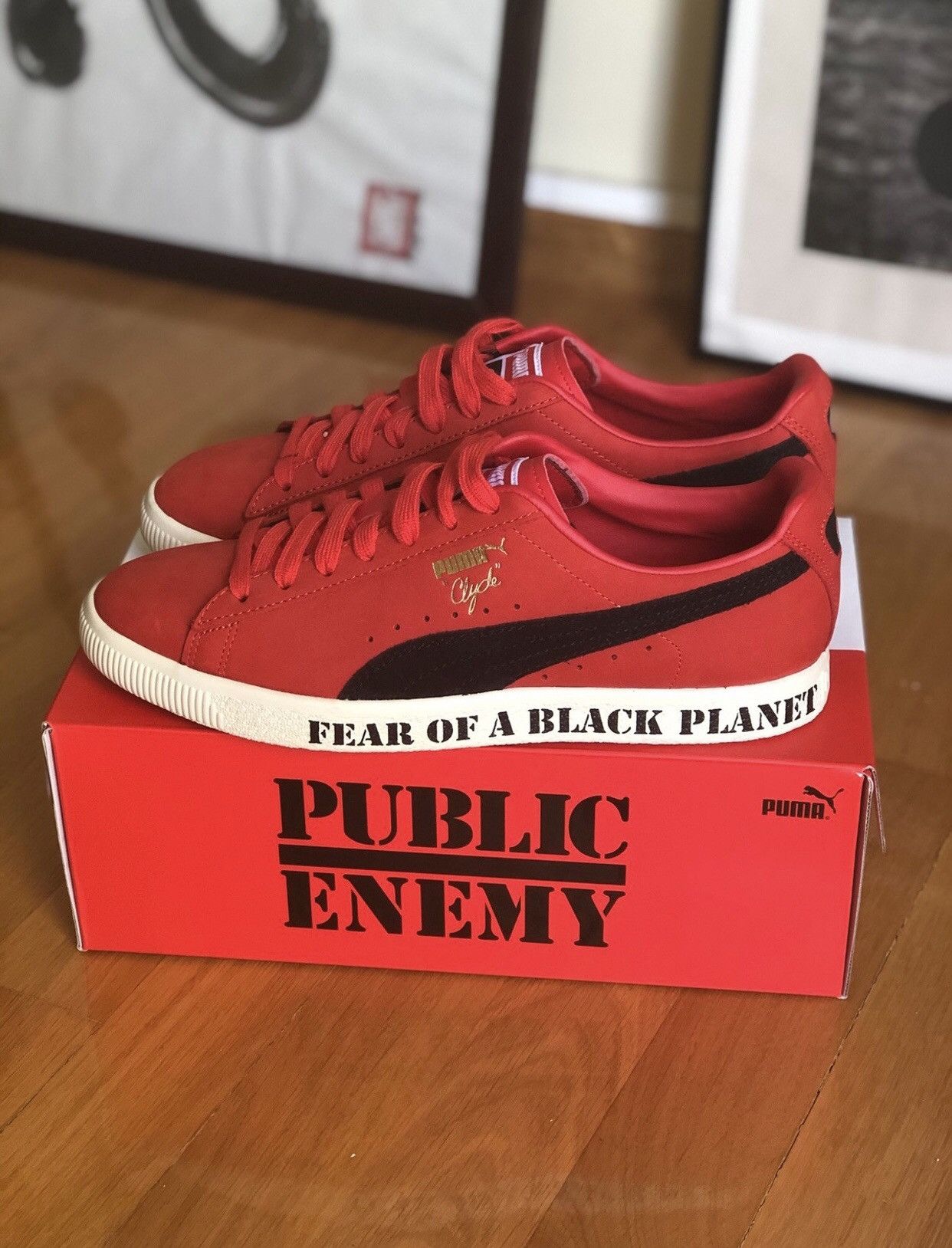 Puma clyde x public enemy best sale