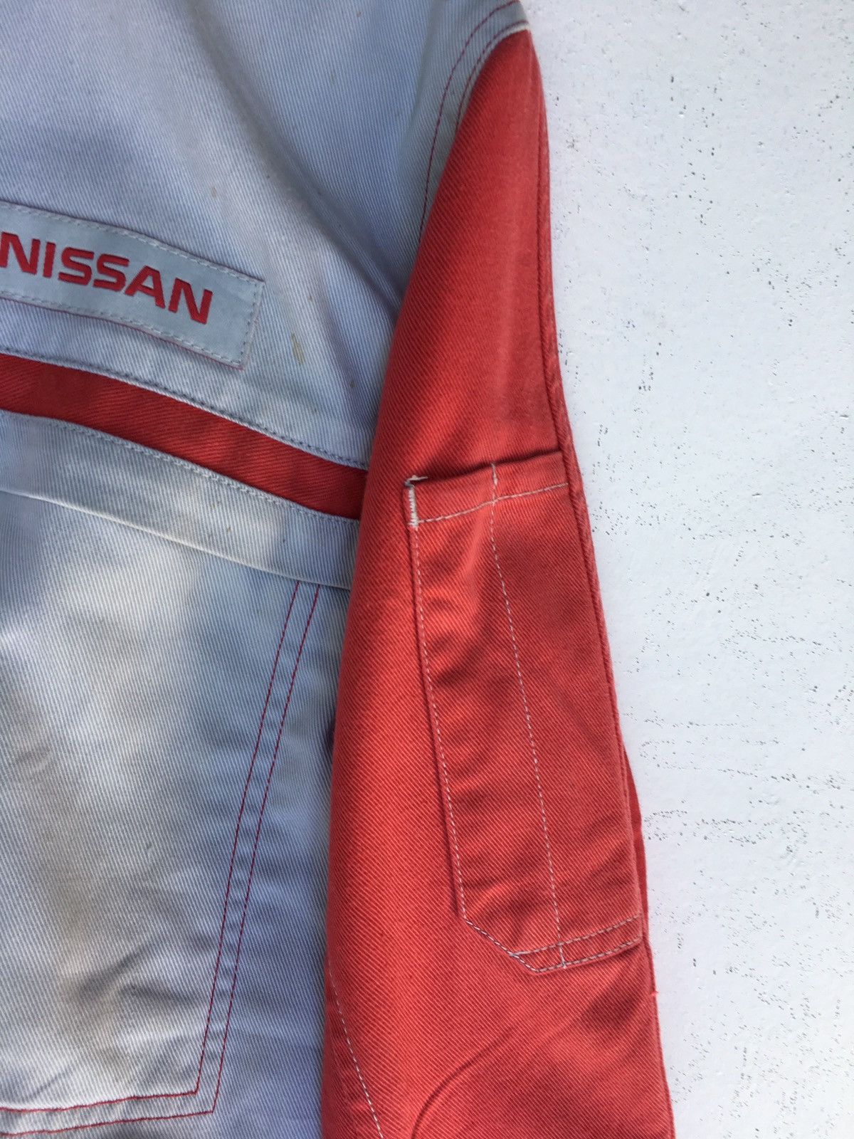 Vintage Vintage Nissan Japan Staff Overalls Coveralls Work Wear Size US M / EU 48-50 / 2 - 6 Thumbnail