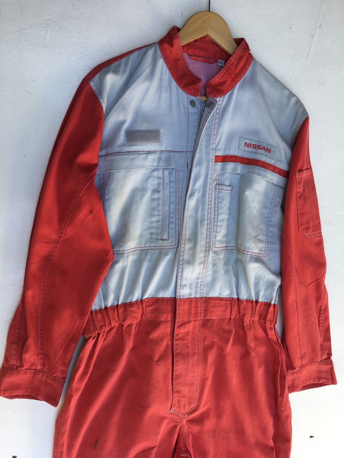 Vintage Vintage Nissan Japan Staff Overalls Coveralls Work Wear Size US M / EU 48-50 / 2 - 4 Thumbnail
