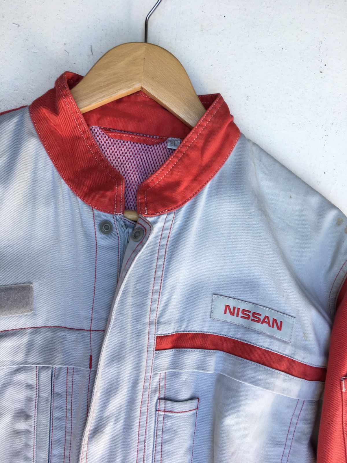 Vintage Vintage Nissan Japan Staff Overalls Coveralls Work Wear Size US M / EU 48-50 / 2 - 5 Thumbnail