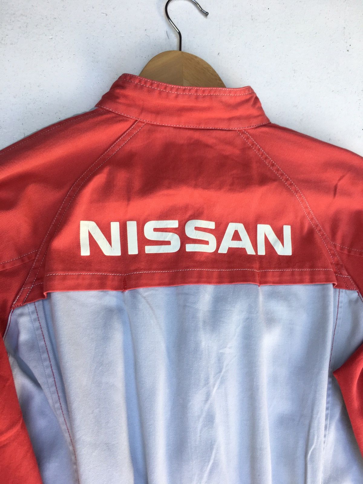 Vintage Vintage Nissan Japan Staff Overalls Coveralls Work Wear Size US M / EU 48-50 / 2 - 15 Thumbnail