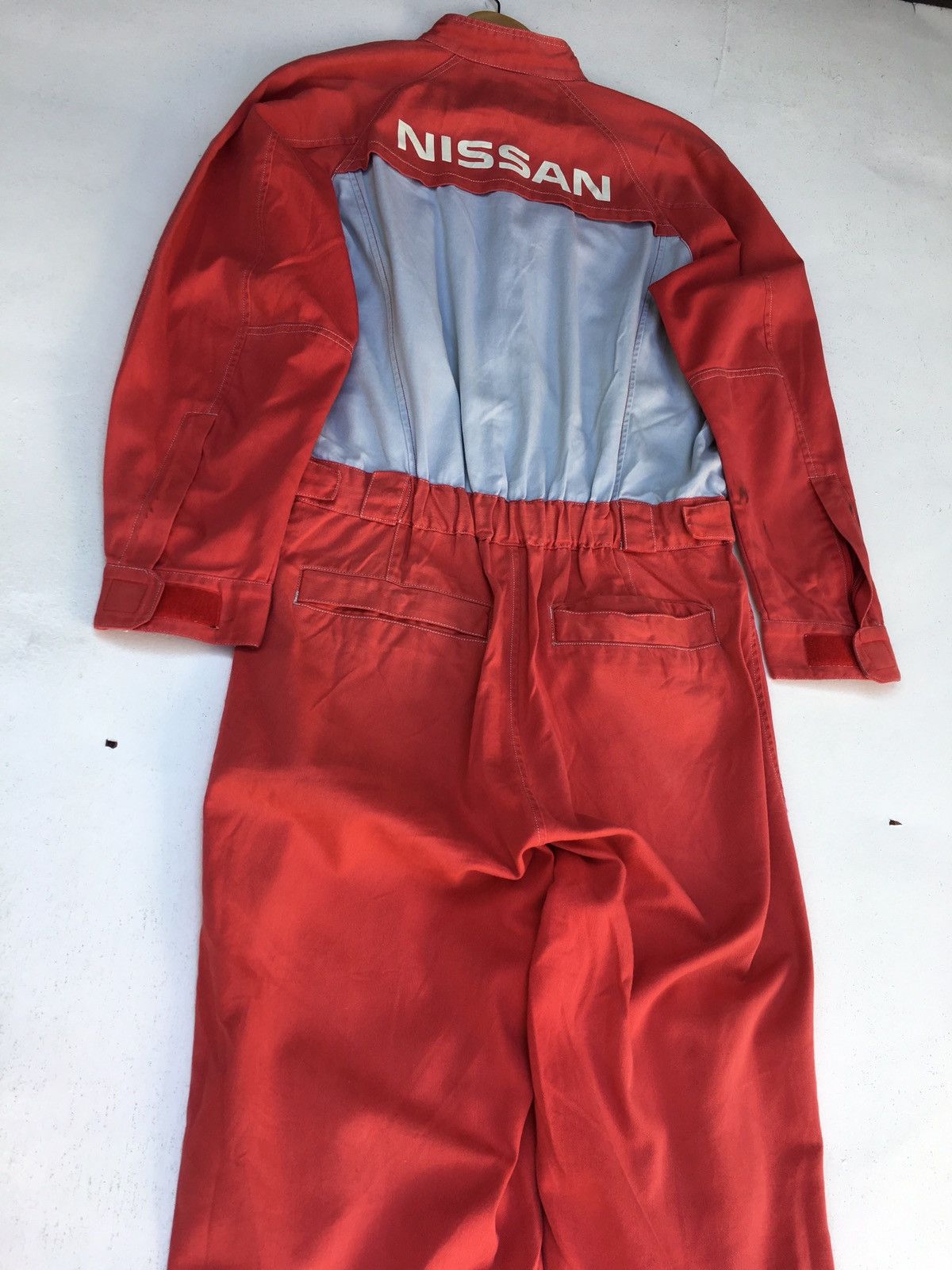 Vintage Vintage Nissan Japan Staff Overalls Coveralls Work Wear Size US M / EU 48-50 / 2 - 12 Thumbnail