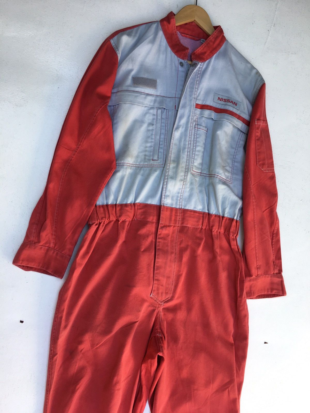 Vintage Vintage Nissan Japan Staff Overalls Coveralls Work Wear Size US M / EU 48-50 / 2 - 8 Thumbnail