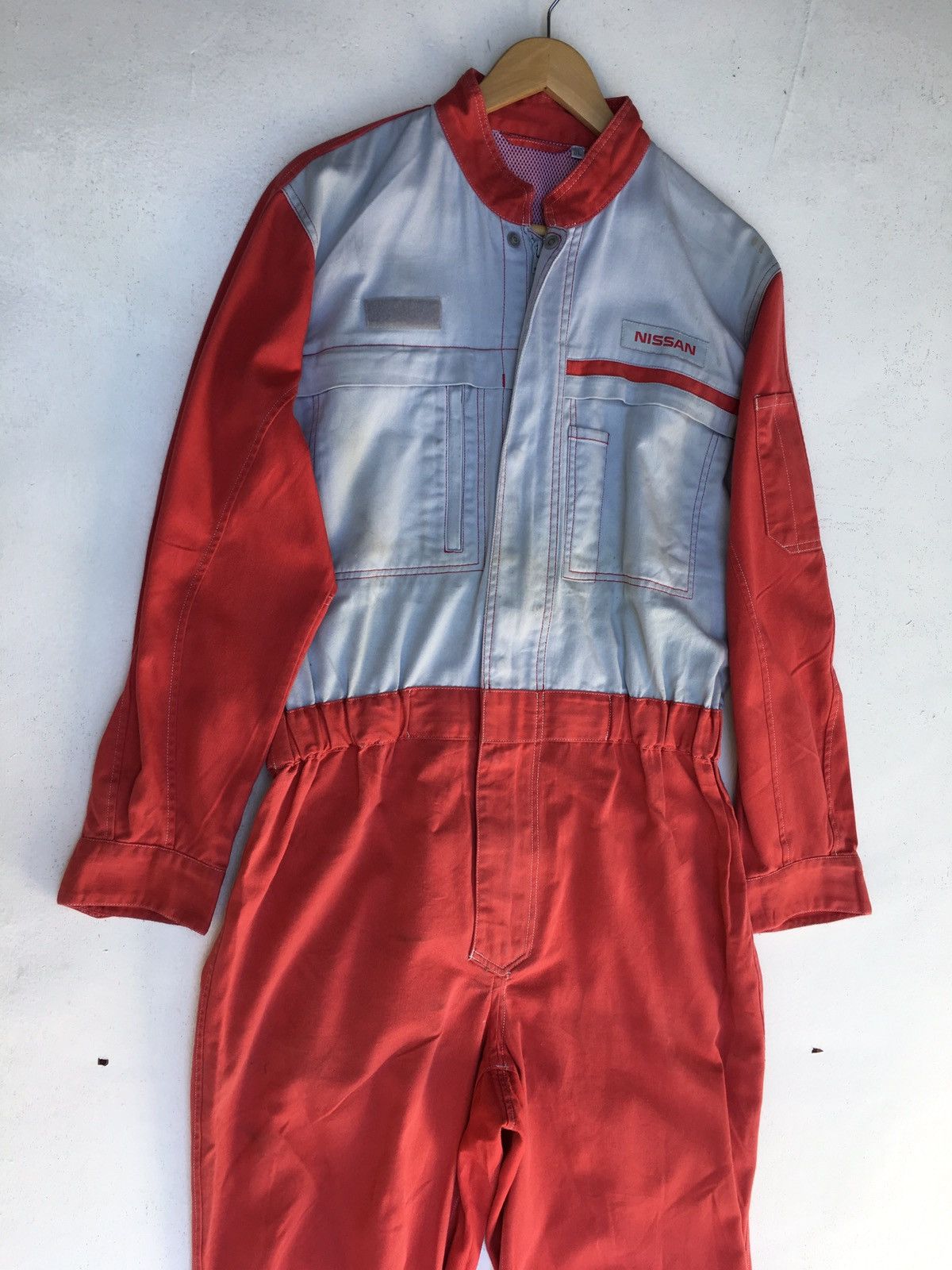 Vintage Vintage Nissan Japan Staff Overalls Coveralls Work Wear Size US M / EU 48-50 / 2 - 3 Thumbnail