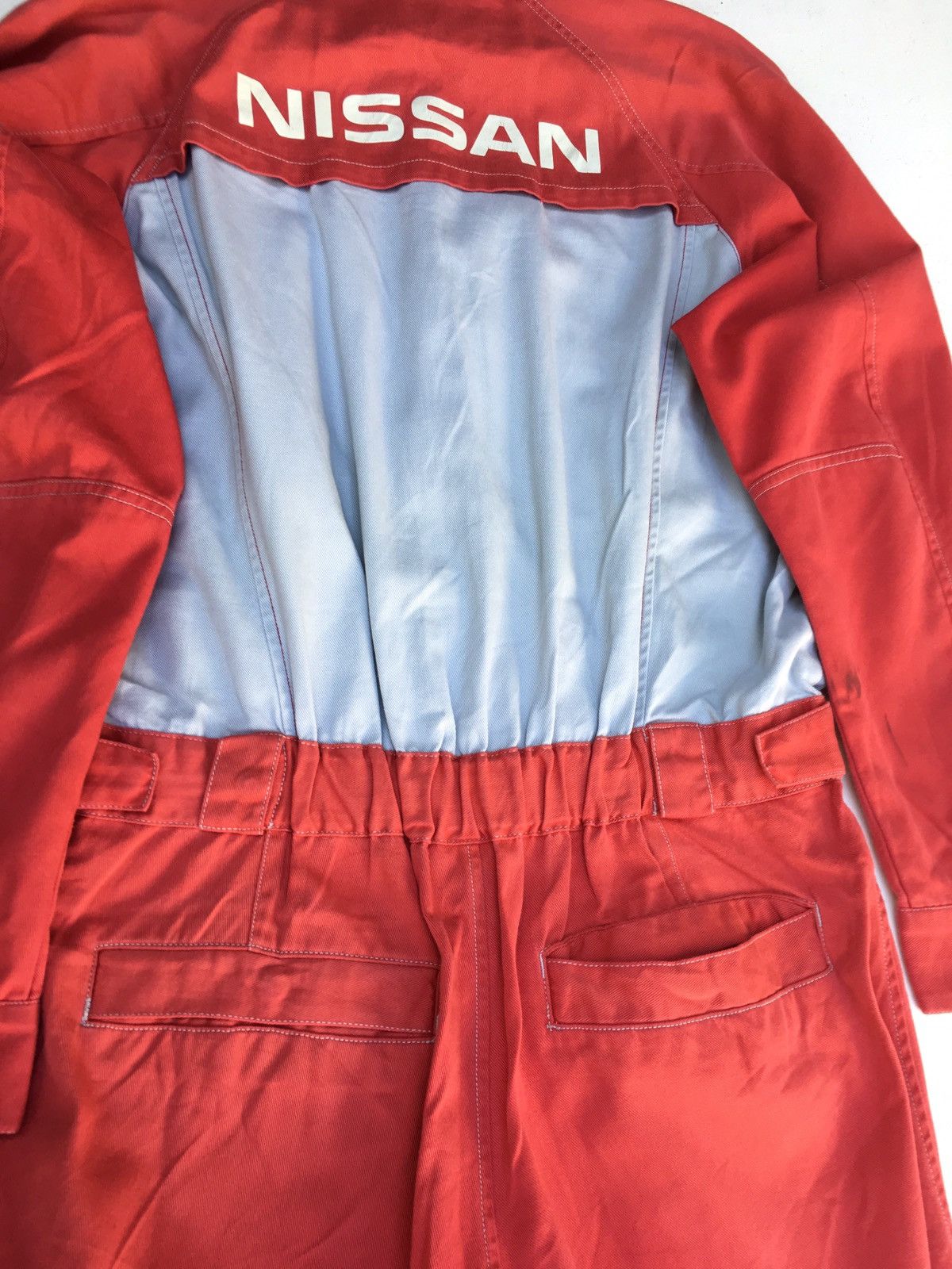 Vintage Vintage Nissan Japan Staff Overalls Coveralls Work Wear Size US M / EU 48-50 / 2 - 13 Thumbnail