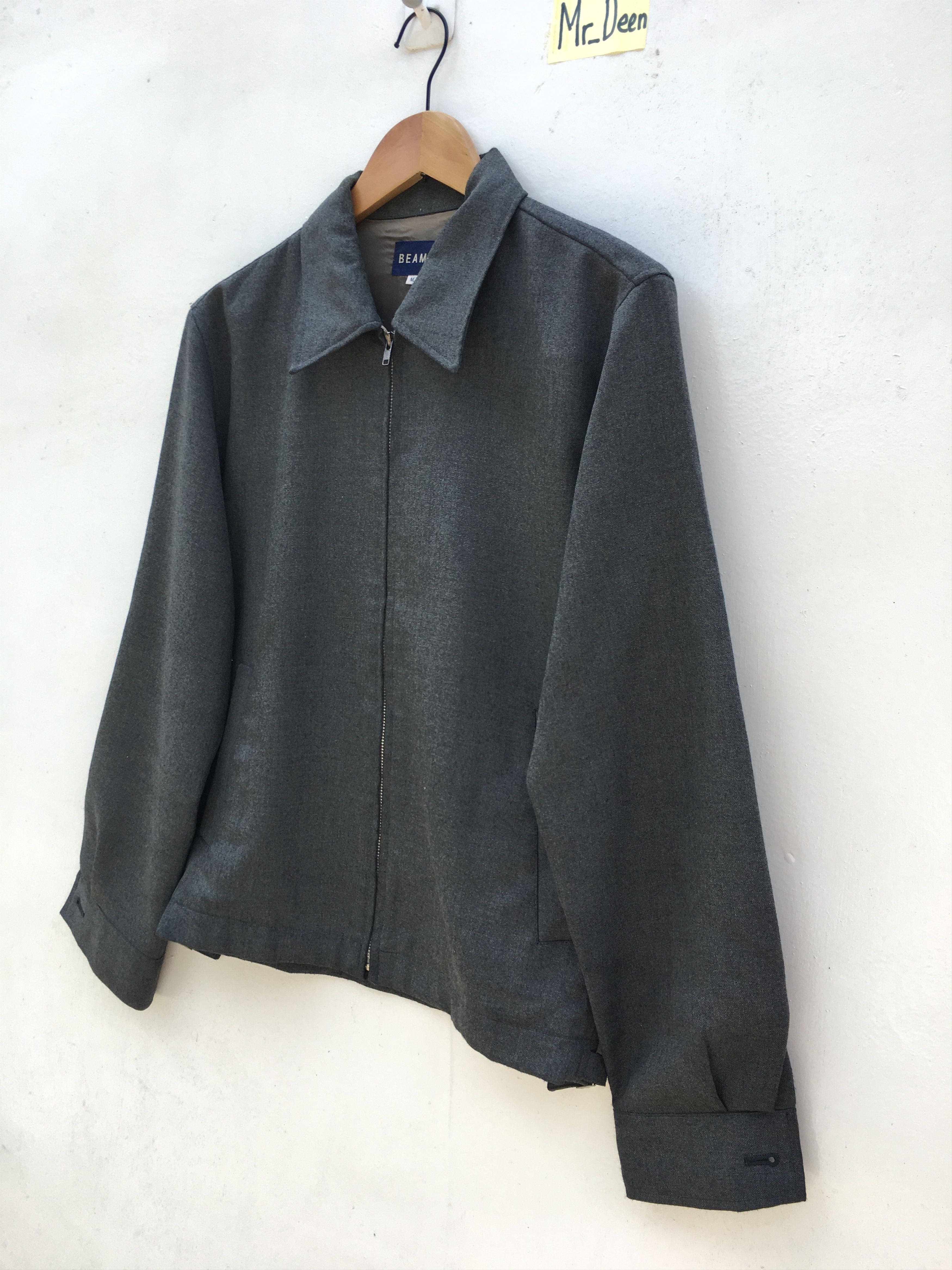Beams Plus BEAMS Japan Grey Zipper Jacket Daily Wear Size US M / EU 48-50 / 2 - 3 Thumbnail