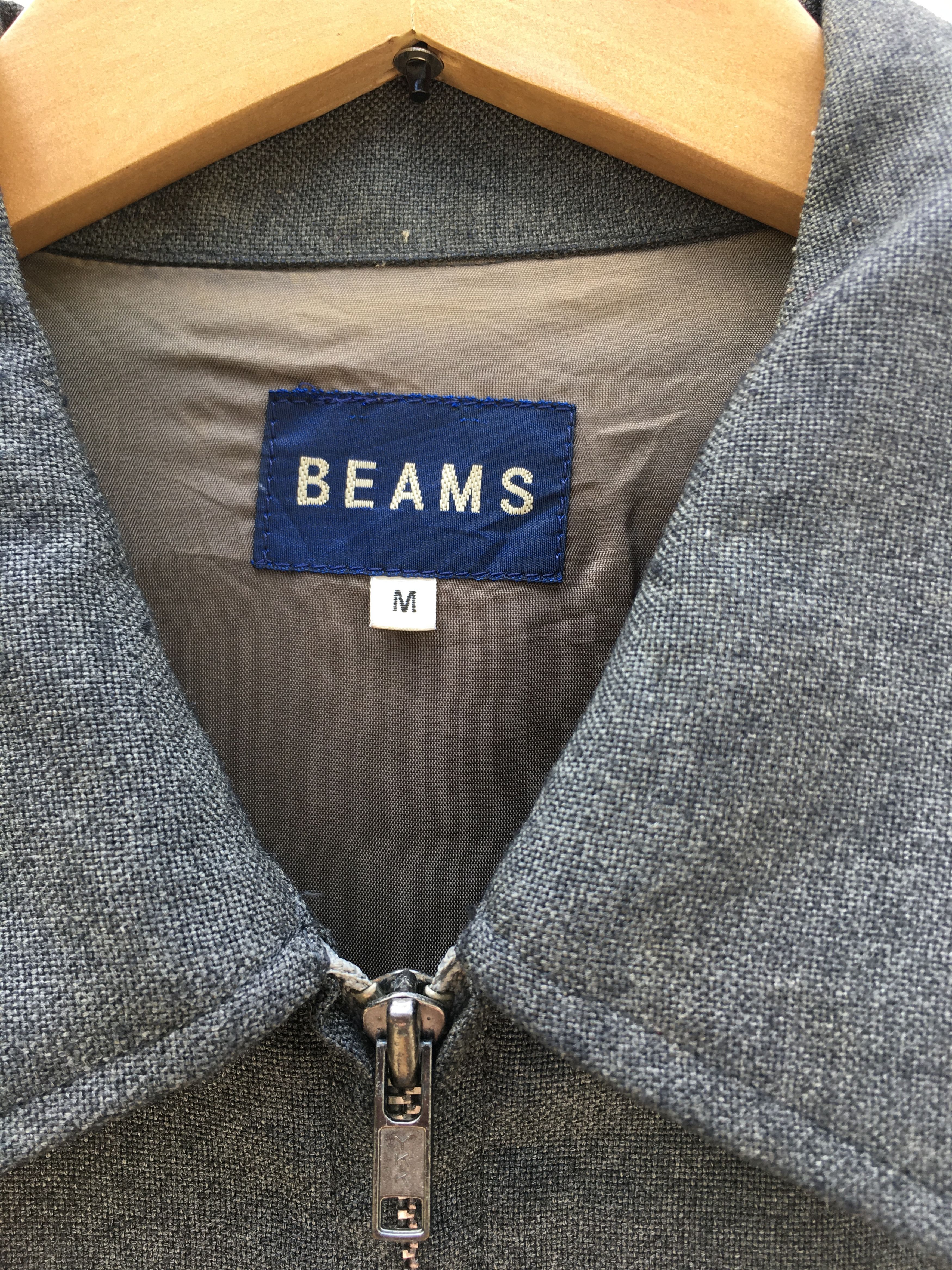 Beams Plus BEAMS Japan Grey Zipper Jacket Daily Wear Size US M / EU 48-50 / 2 - 4 Thumbnail