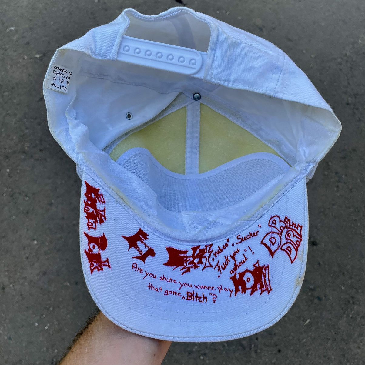 Vintage Vintage 90s Mercedes Benz Logo Cap Hat Streetwear Relaxed OS Size ONE SIZE - 5 Thumbnail