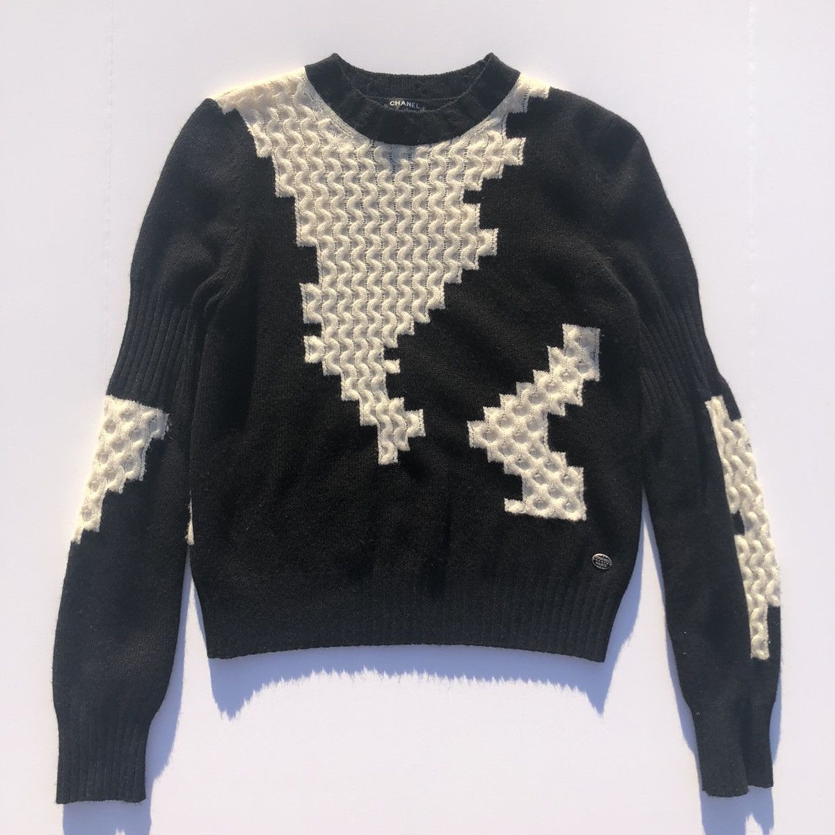 Chanel Chanel Runway 16A Rome Cashmere Knit Sweater Size 34 Size XS / US 0-2 / IT 36-38 - 5 Thumbnail