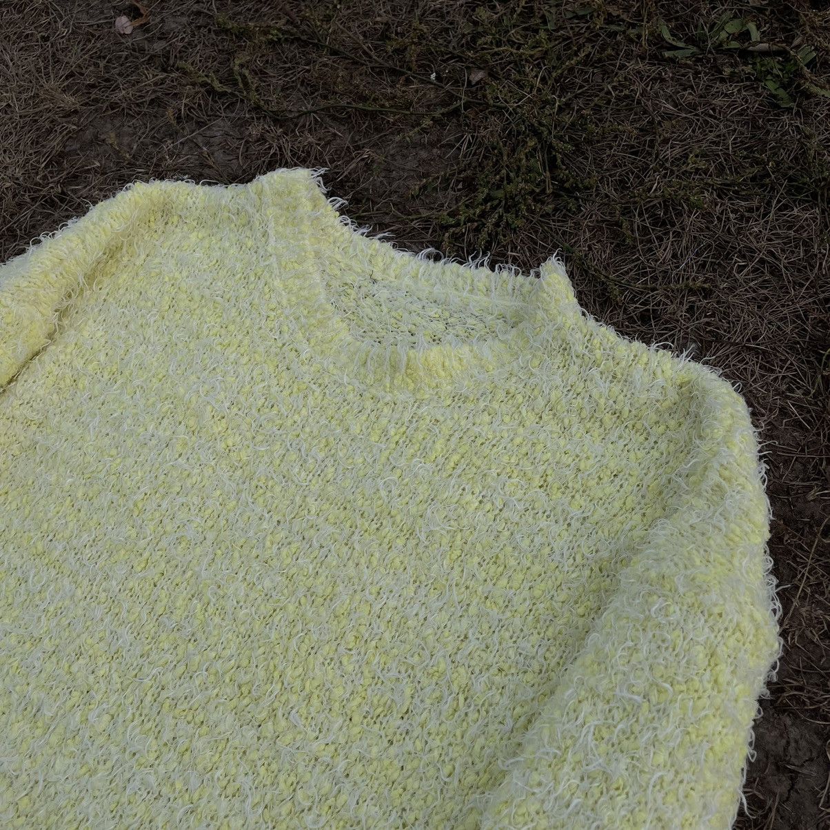 Vintage Vintage Y2K Cream Fuzzy Knit Sweater Coquette Cute Logo M Size M / US 6-8 / IT 42-44 - 5 Thumbnail