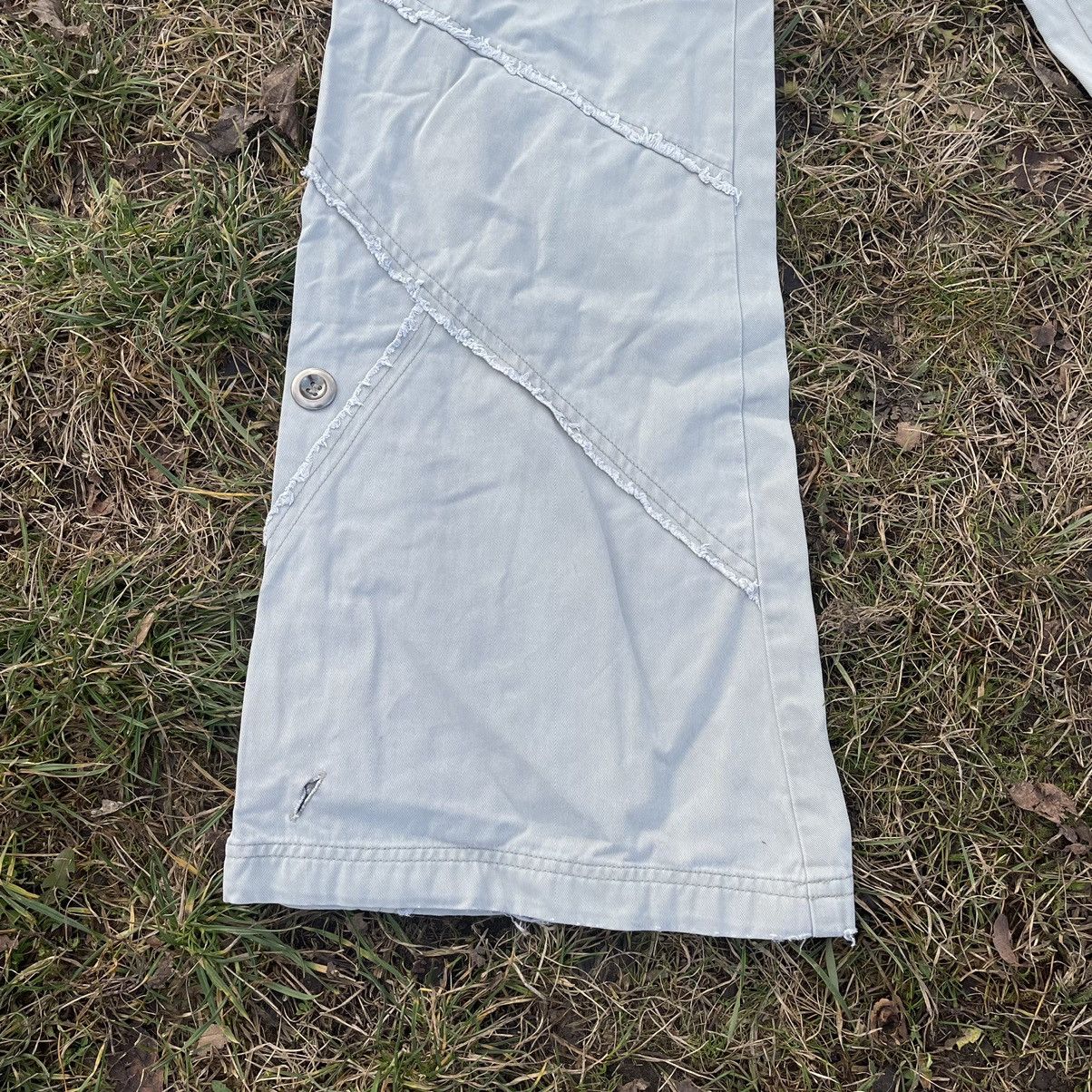 Vintage Vintage 90s Baggy Cargo Pants Flared Parachute Skate Logo 30 Size 30" / US 8 / IT 44 - 2 Thumbnail
