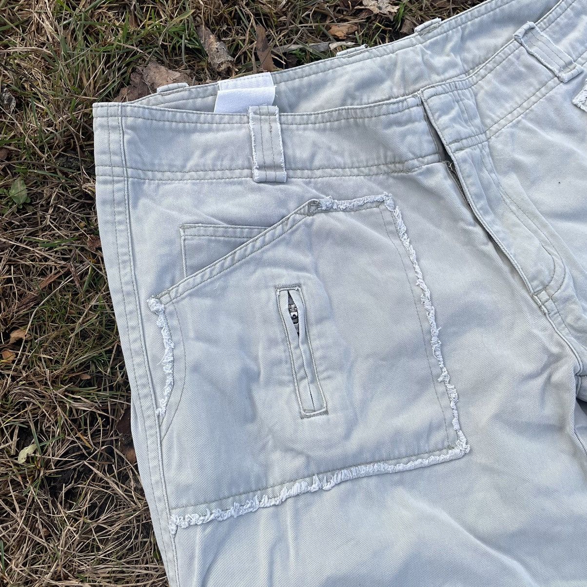 Vintage Vintage 90s Baggy Cargo Pants Flared Parachute Skate Logo 30 Size 30" / US 8 / IT 44 - 5 Thumbnail