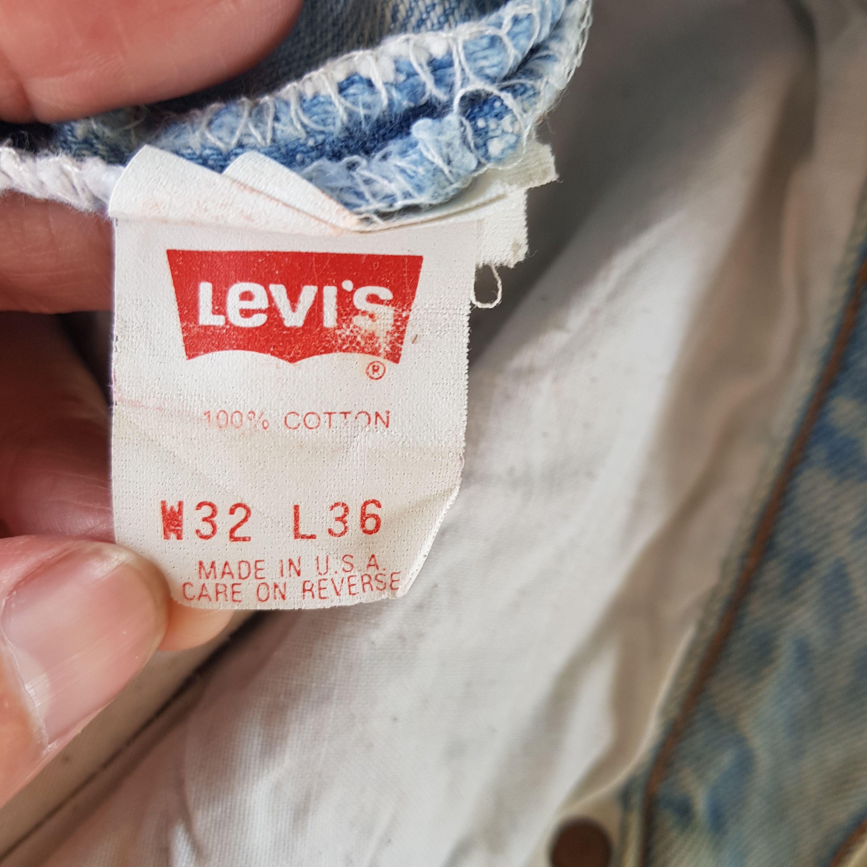 Levi's Vintage Levis 501 Jeans Sun Faded Mud Wash Levi's Denim Size 28" / US 6 / IT 42 - 11 Thumbnail