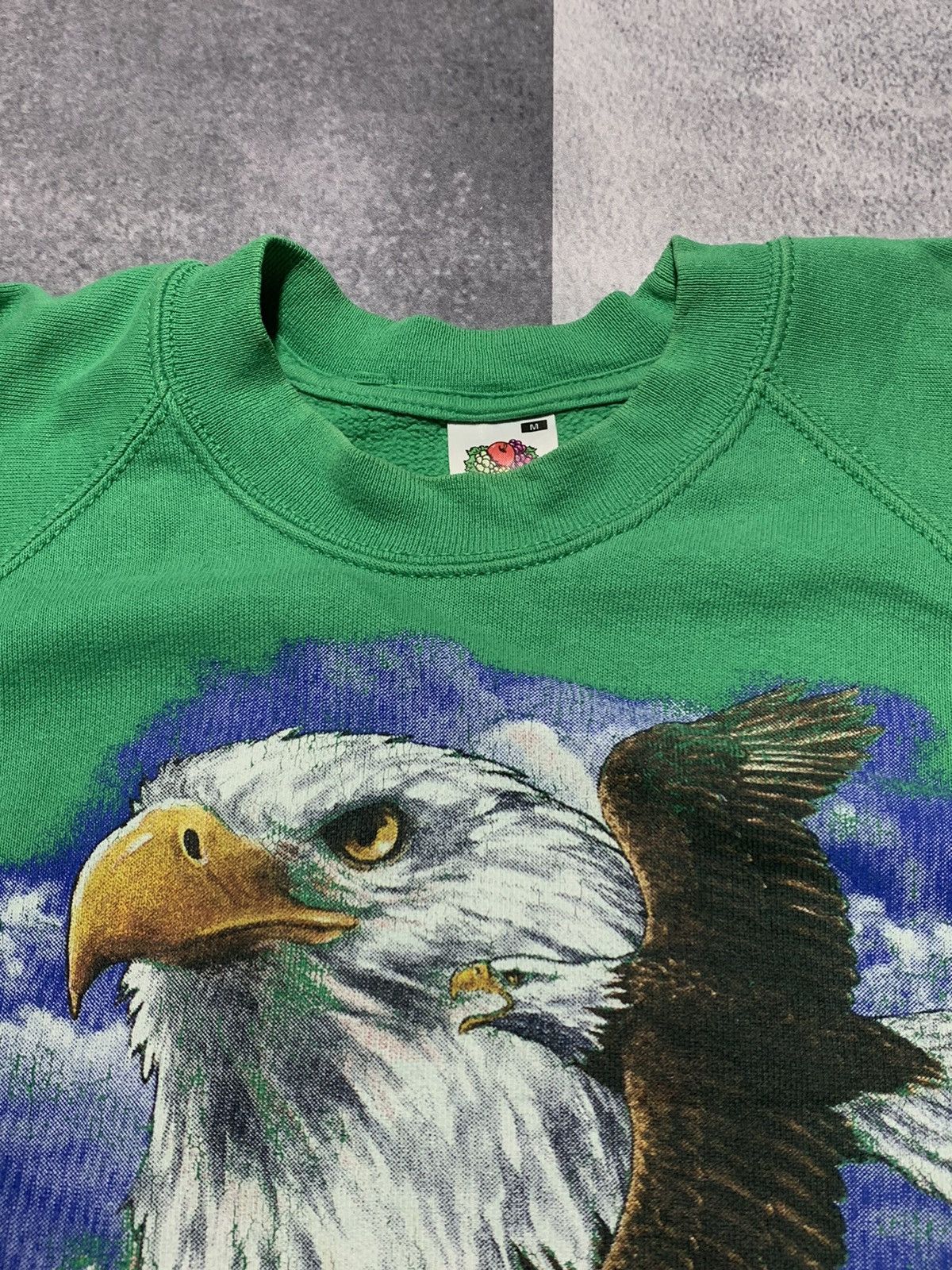 Japanese Brand × Vintage Vintage 90s Eagles sweatshirt streetwear size M Size US M / EU 48-50 / 2 - 3 Thumbnail