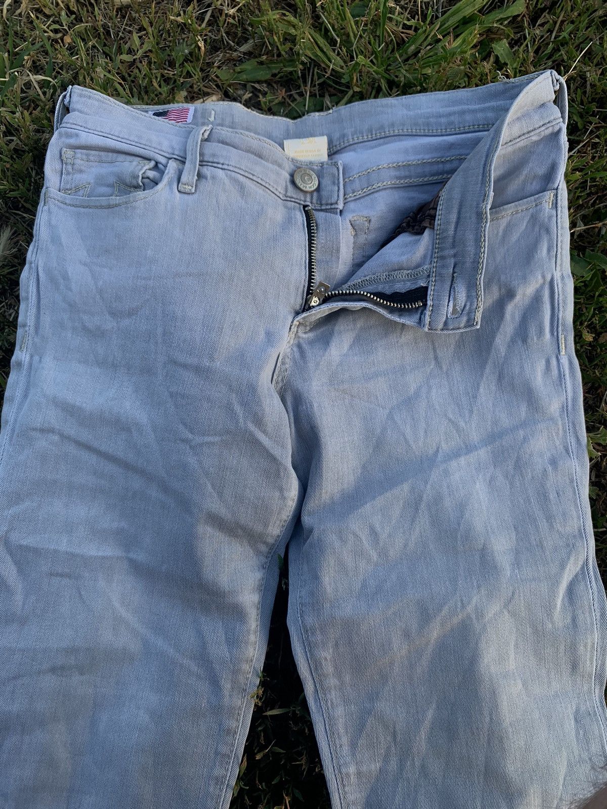 True Religion Vintage True Religion skinny straight jeans made in USA 29 Size 29" - 5 Thumbnail