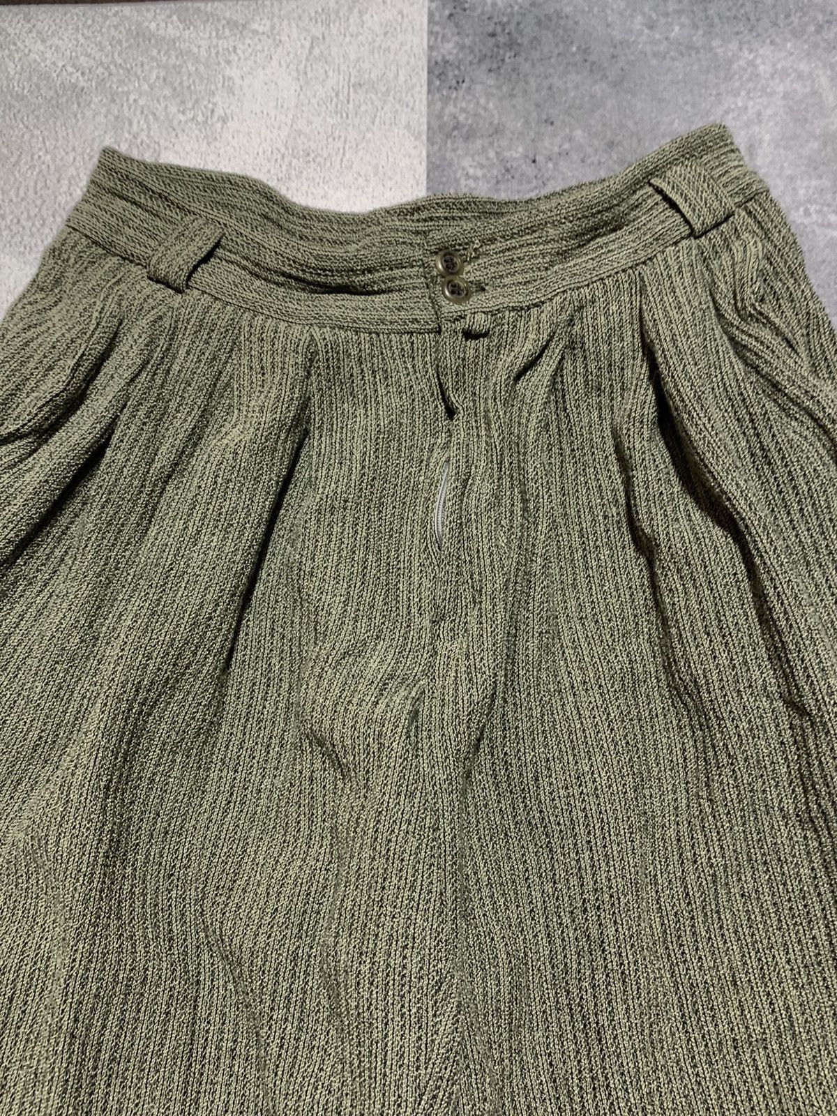 Japanese Brand × Vintage Vintage 90s Wide knitpants old many style streetwear size 28 Size US 28 / EU 44 - 3 Thumbnail