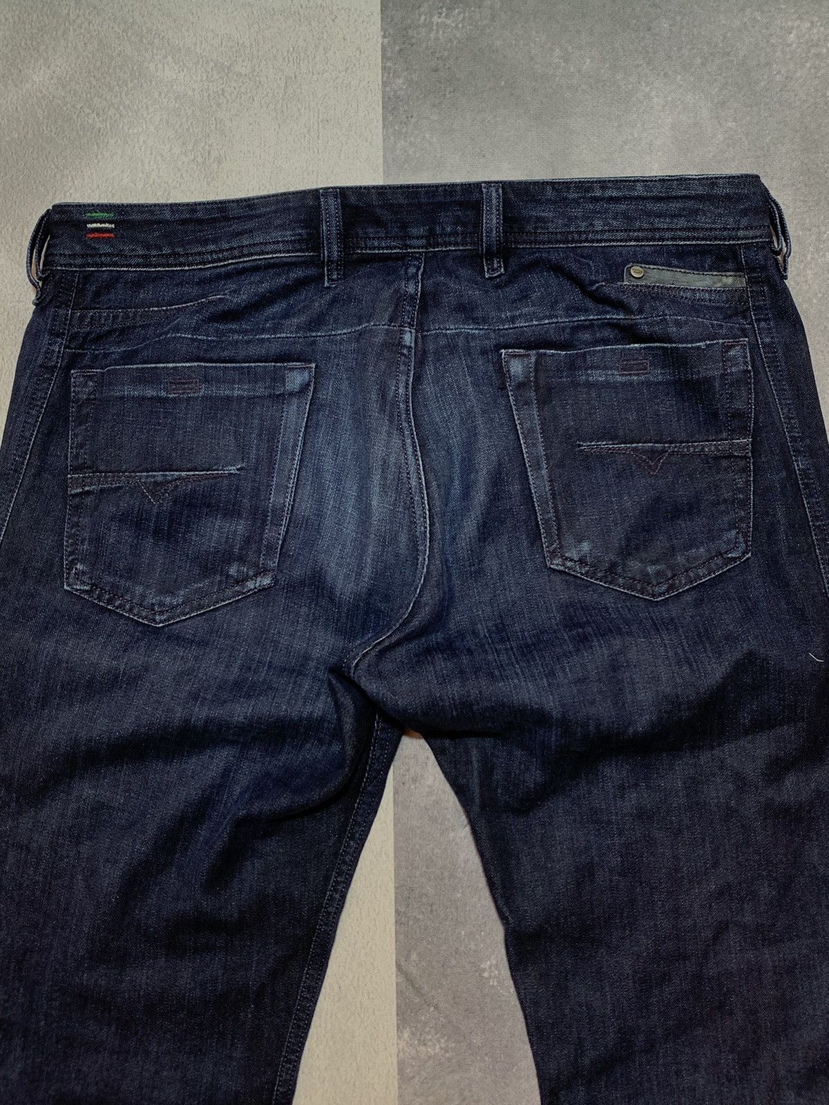 Diesel × Vintage Vintage Y2K Diesel Dughan jeans denim faded style size 33x32 Size US 33 - 6 Thumbnail