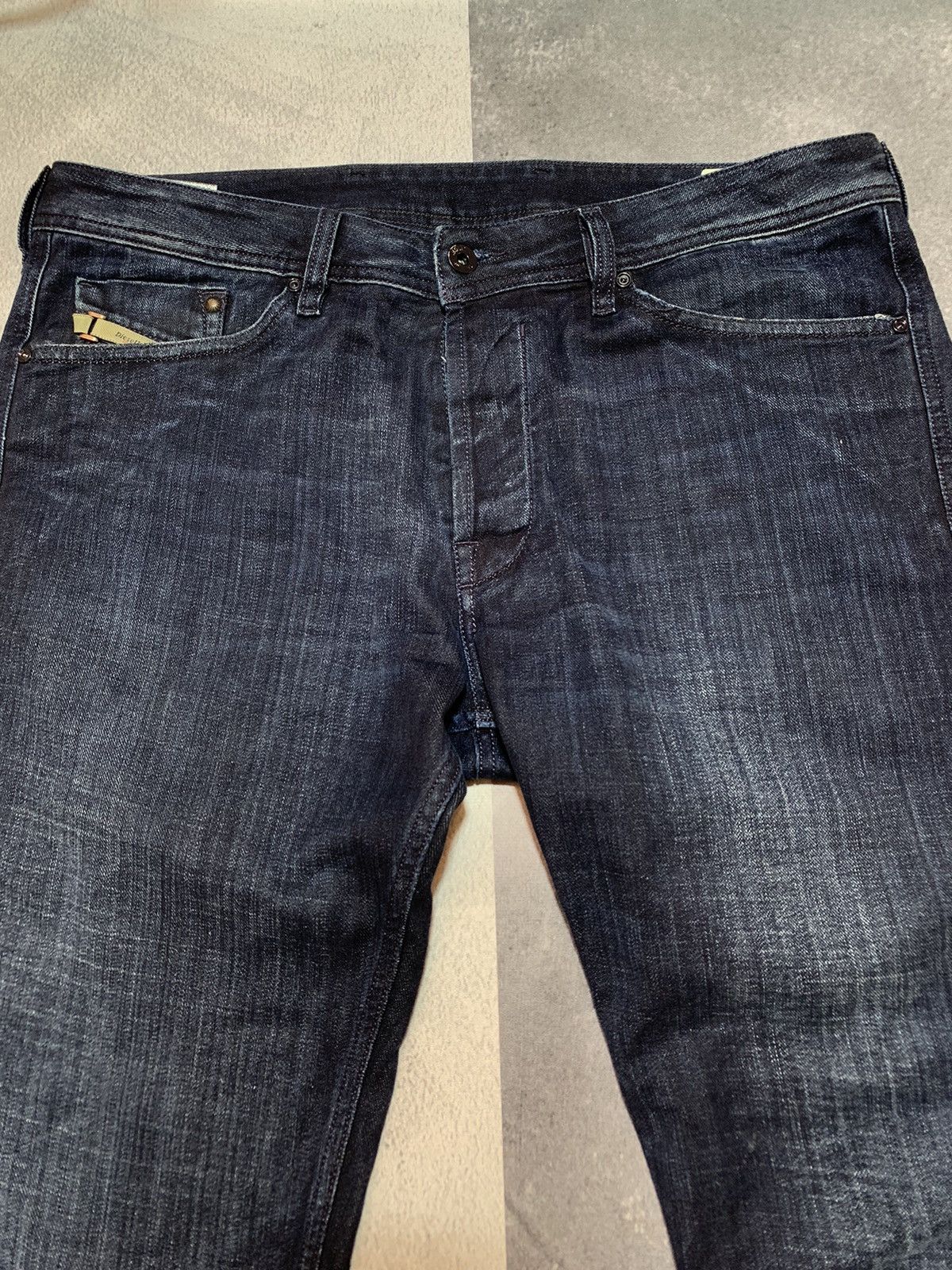 Diesel × Vintage Vintage Y2K Diesel Dughan jeans denim faded style size 33x32 Size US 33 - 2 Thumbnail