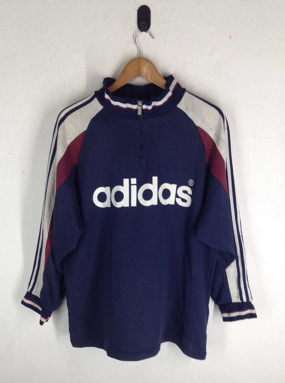 image of Adidas Jackets Full Zipper, Men's (Size Large)