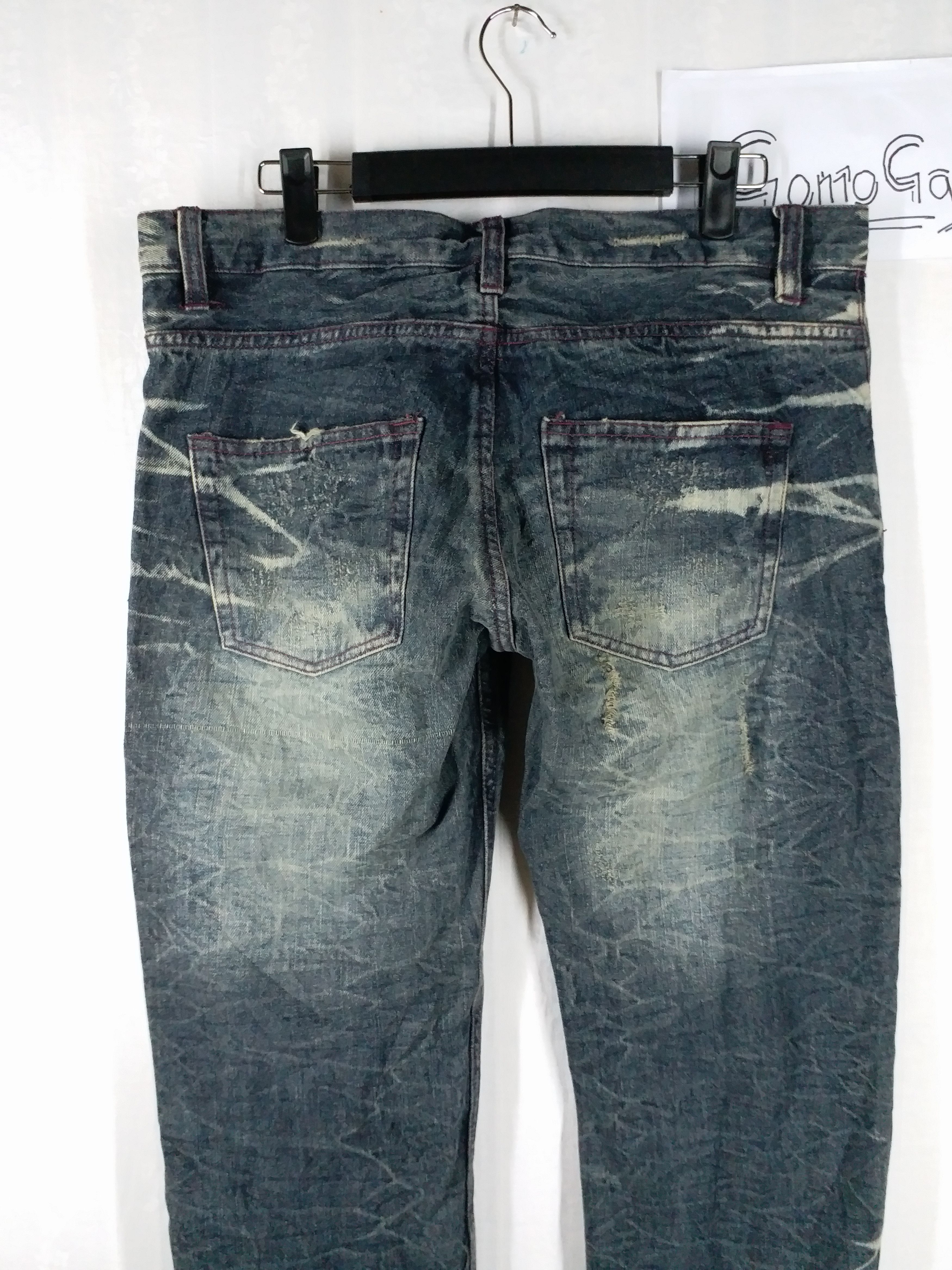 Japanese Brand Distressed Jeans by Japanese Brand Lowry Size 35 Size US 35 - 5 Thumbnail