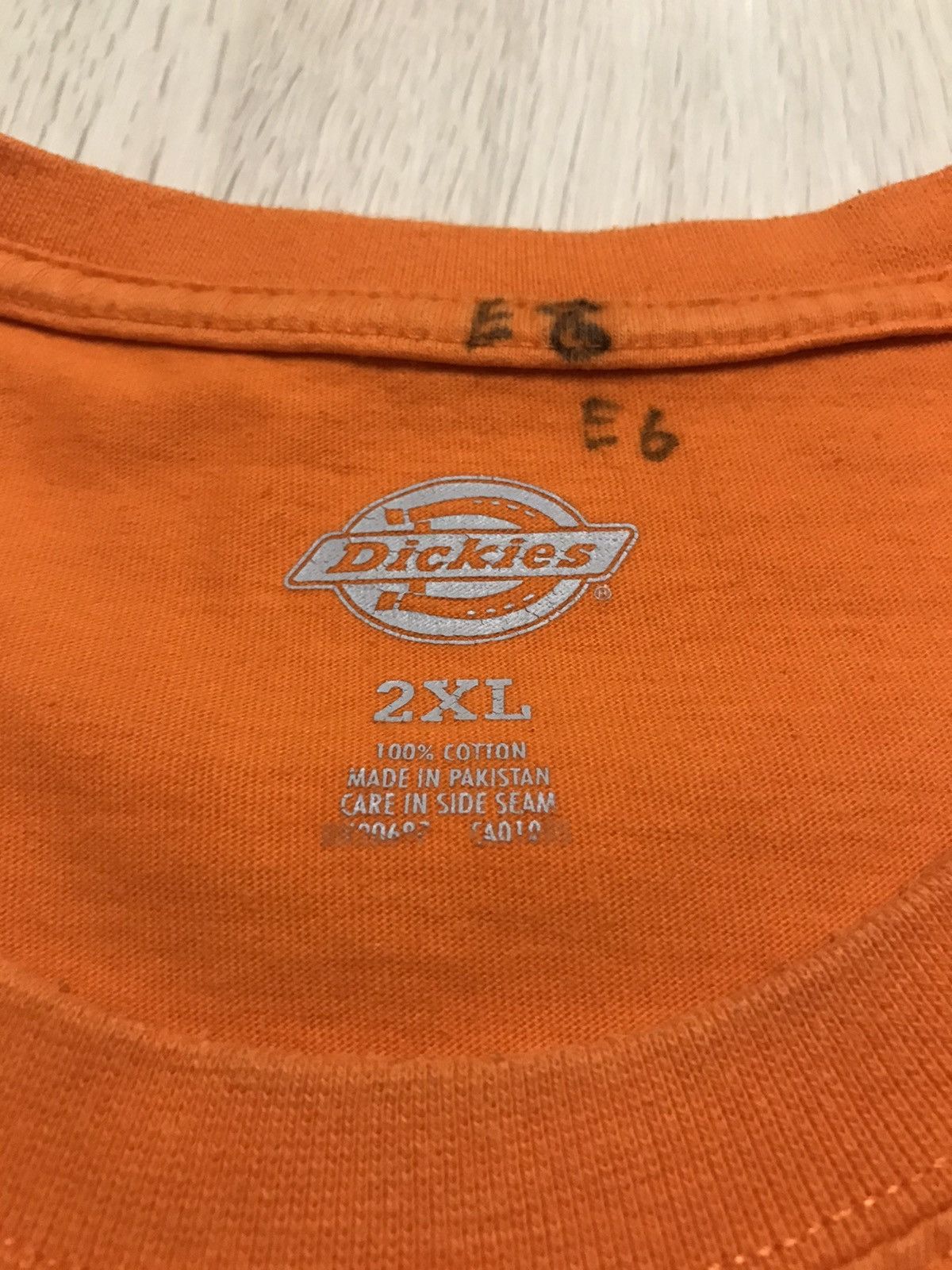 Dickies Vintage Dickies XXL Orange big man Size US XXL / EU 58 / 5 - 3 Thumbnail