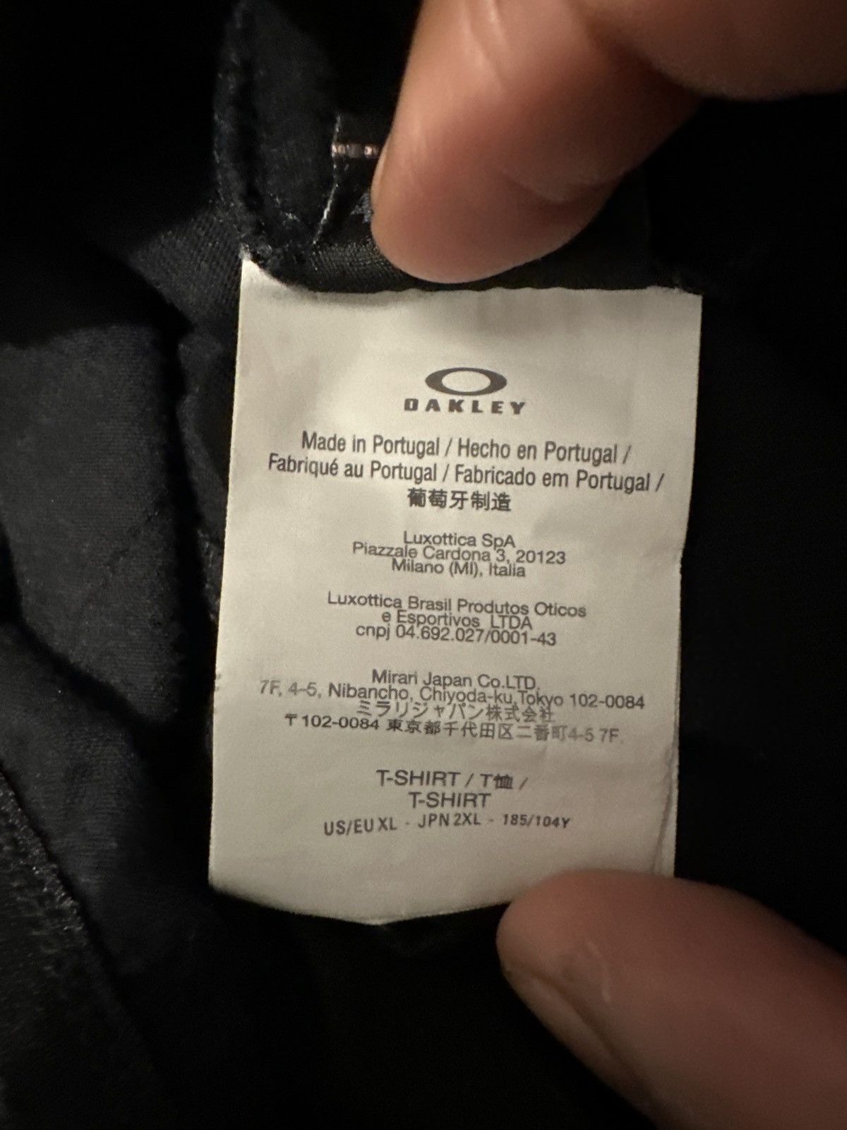 A-COLD-WALL* × Oakley × Samuel Ross Samuel Ross Oakley L/S T-shirt Size US XL / EU 56 / 4 - 5 Thumbnail