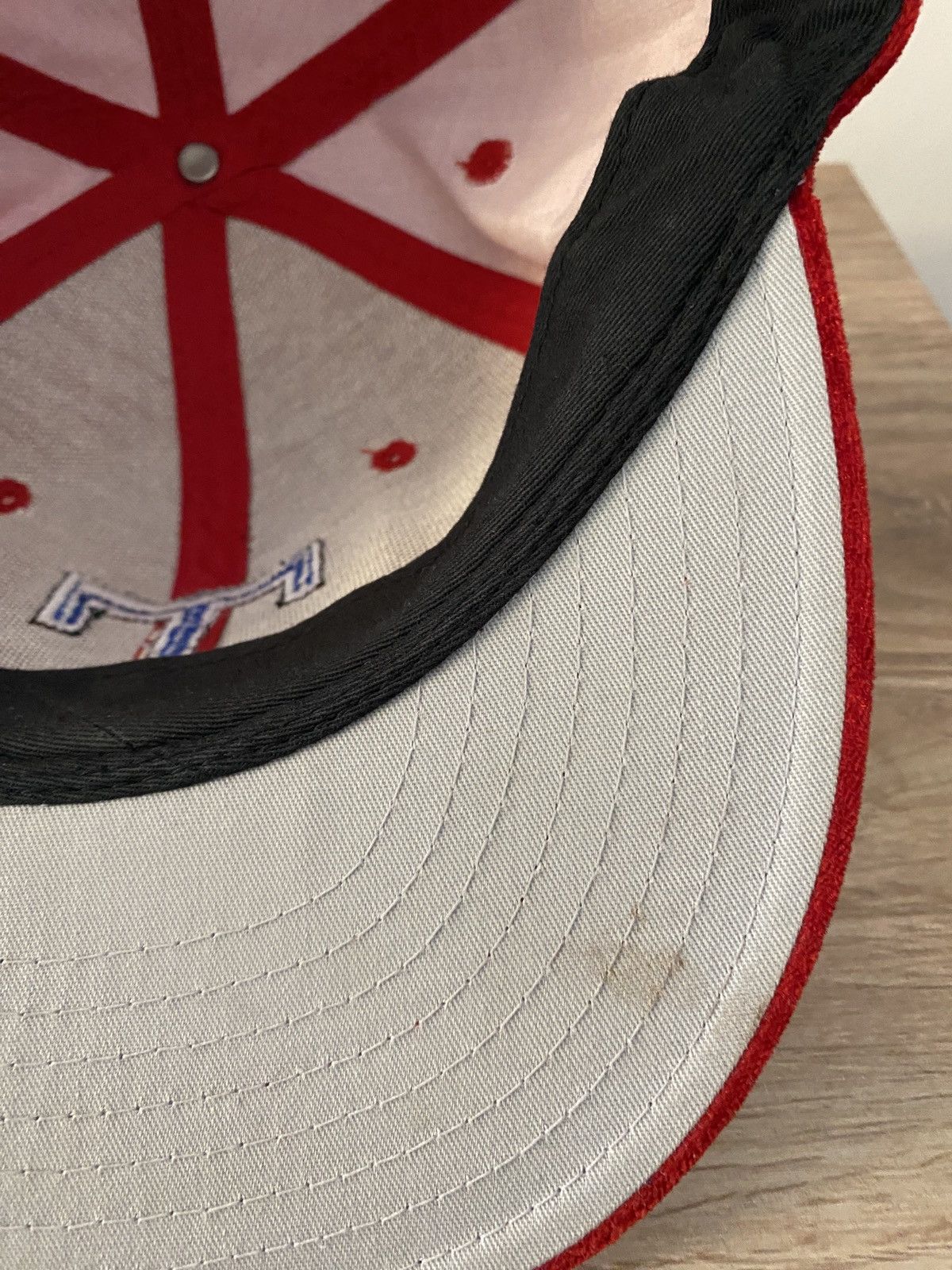 American Needle Texas Rangers American Needle Velour Fitted Hat Cap 7 1/4 Size ONE SIZE - 12 Thumbnail