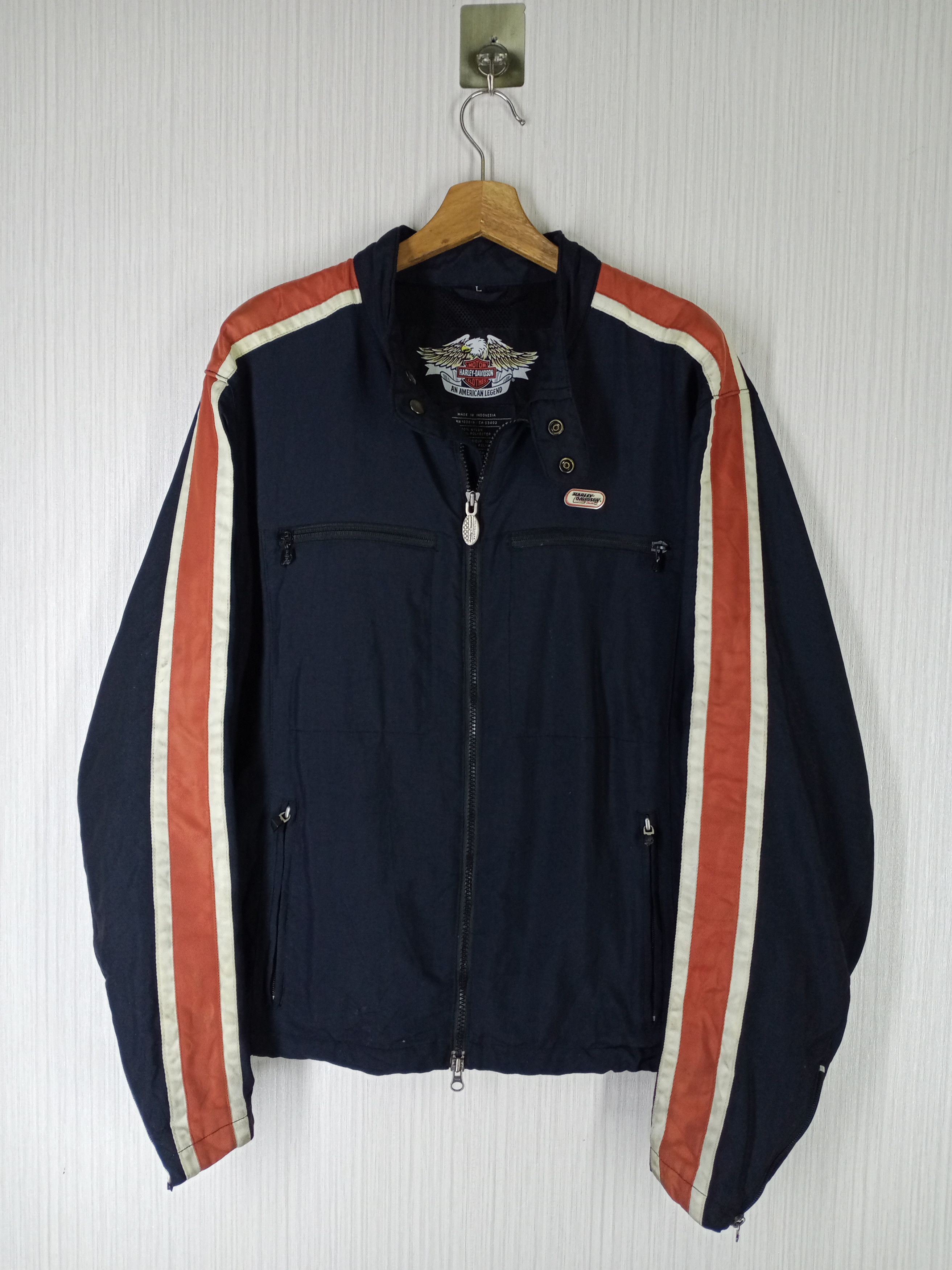 Harley Davidson Rate Vintage Harley Davidson Motorcycle Jacket Size US L / EU 52-54 / 3 - 1 Thumbnail