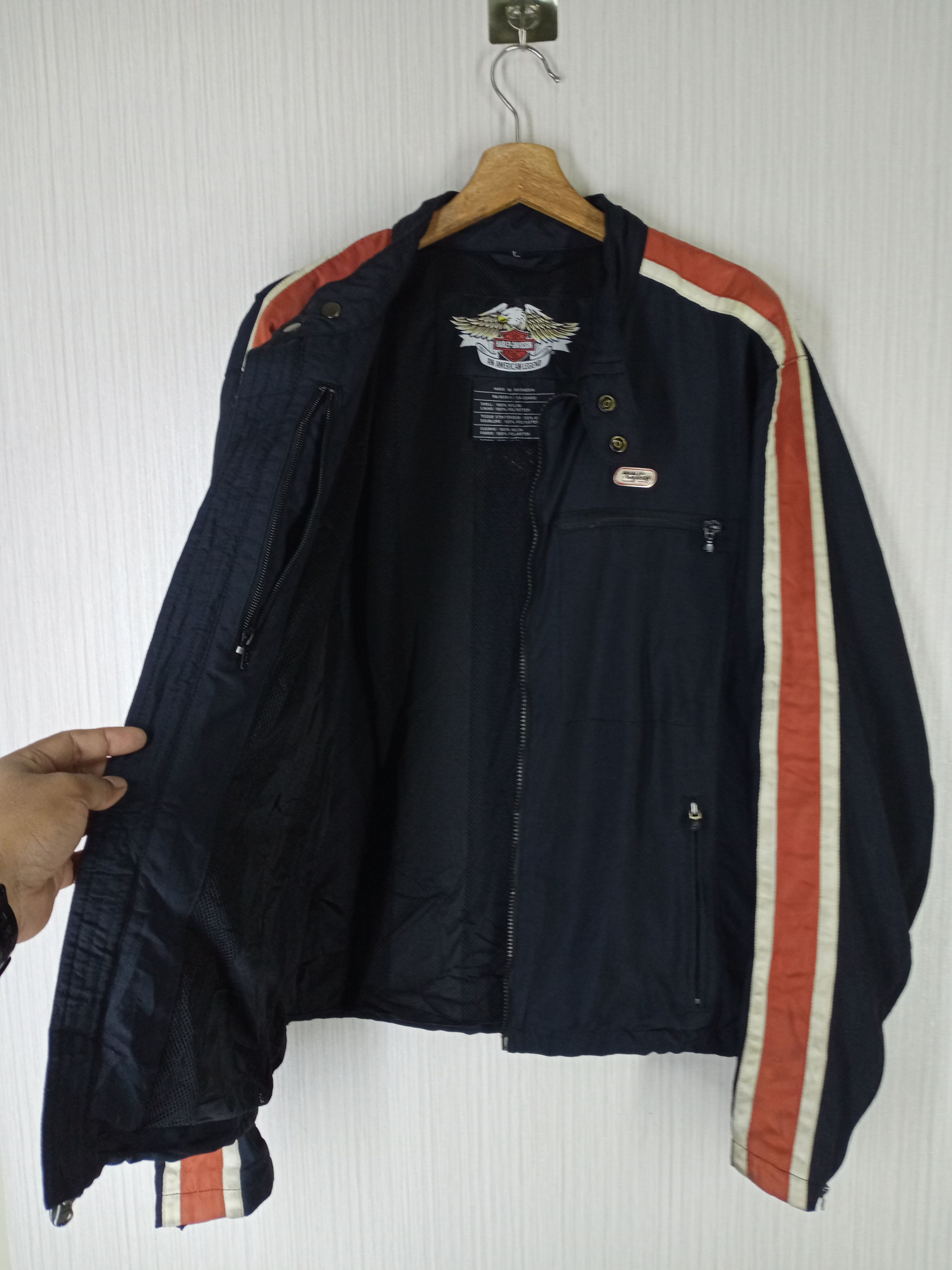 Harley Davidson Rate Vintage Harley Davidson Motorcycle Jacket Size US L / EU 52-54 / 3 - 4 Thumbnail